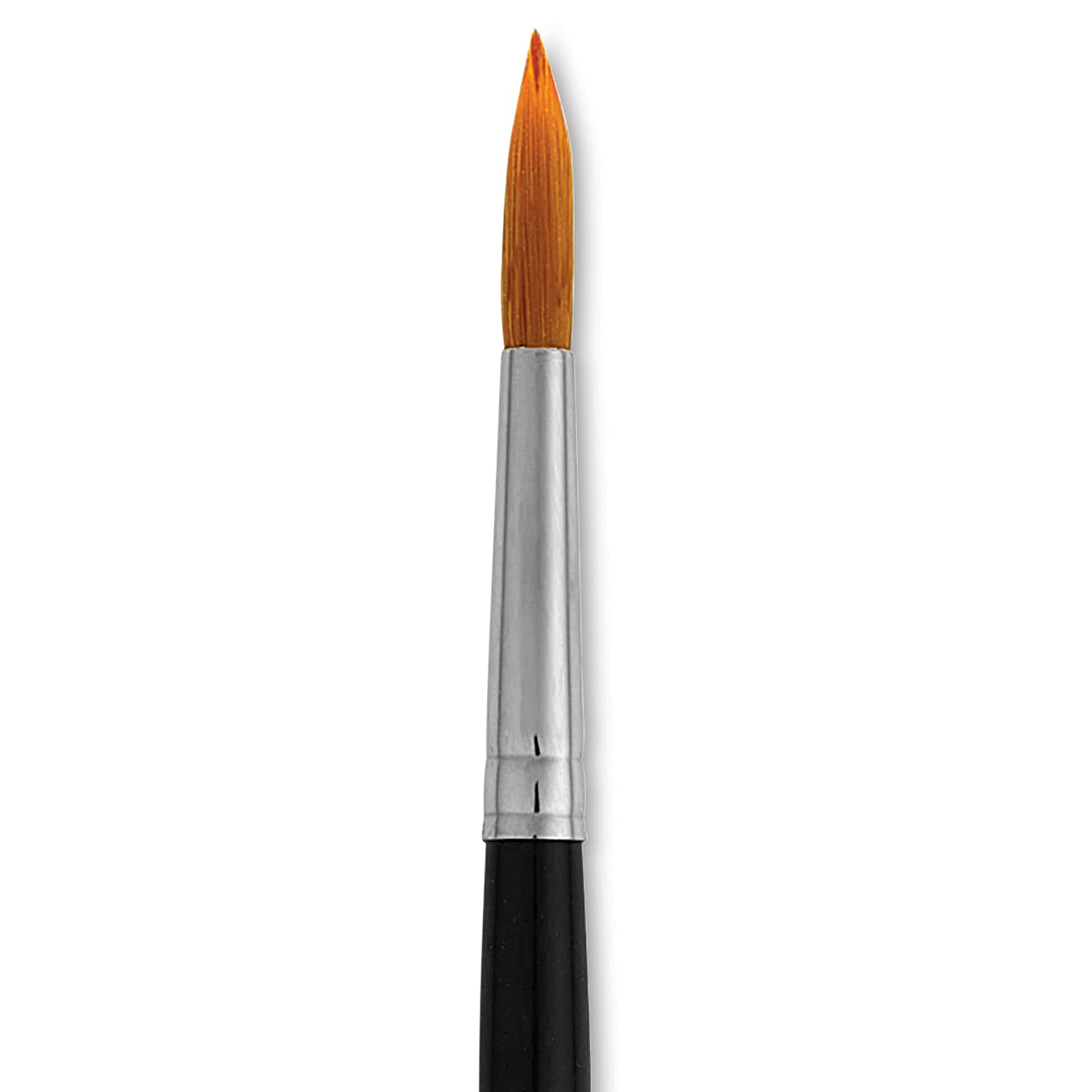 Dynasty Finest Golden Synthetic Brush - Round, Refill Brush, Size 10 close up
