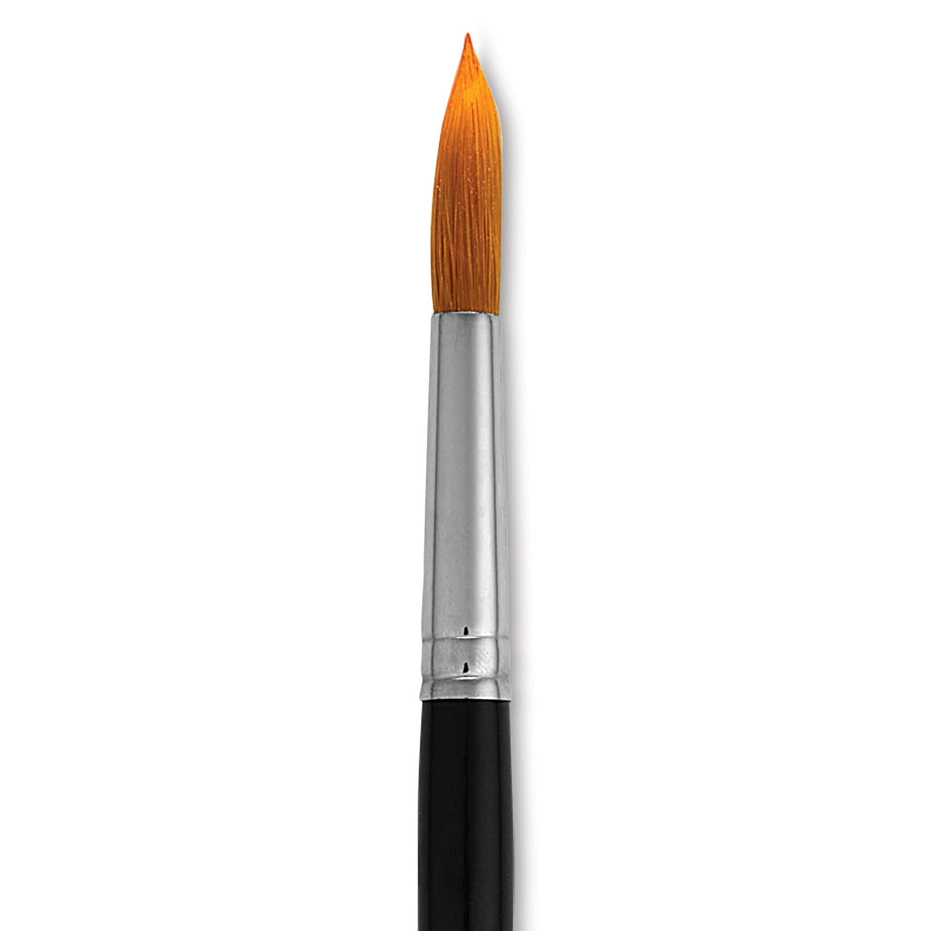 Dynasty Finest Golden Synthetic Brush - Round, Refill Brush, Size 12 close up