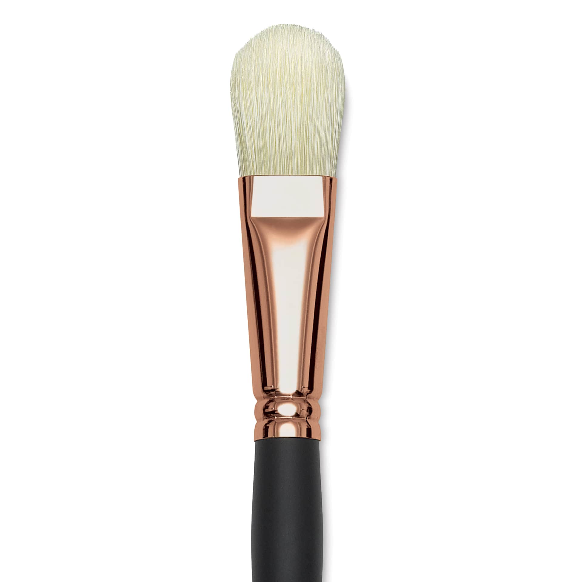 Blick Masterstroke Interlocking Bristle Brush - Filbert, Long Handle, Size 12