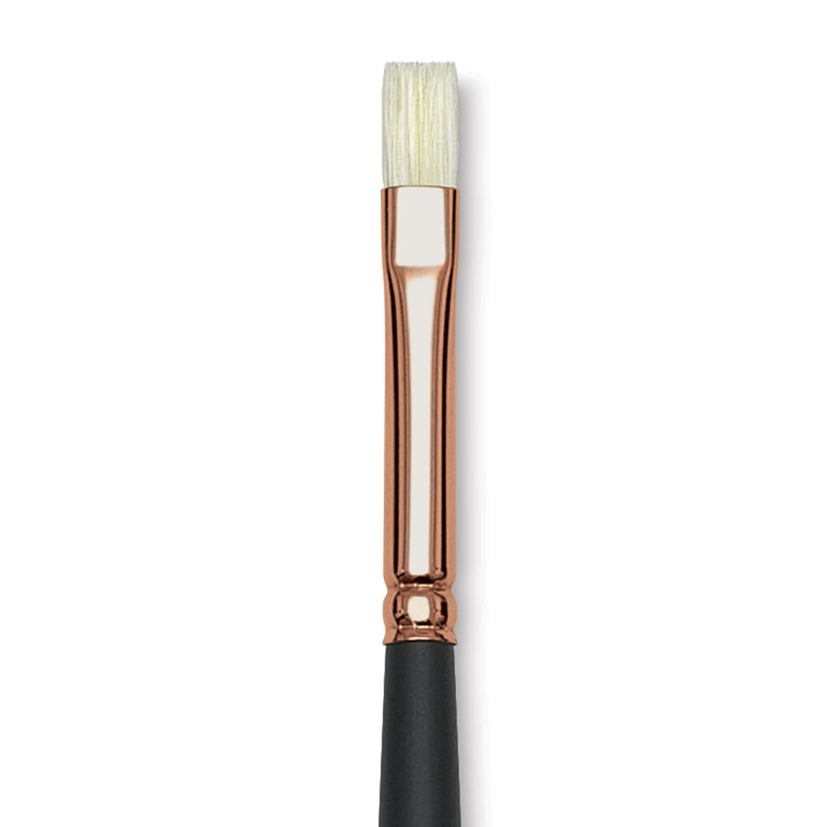 Blick Masterstroke Interlocking Bristle Brush - Bright, Long Handle, Size 2 close up