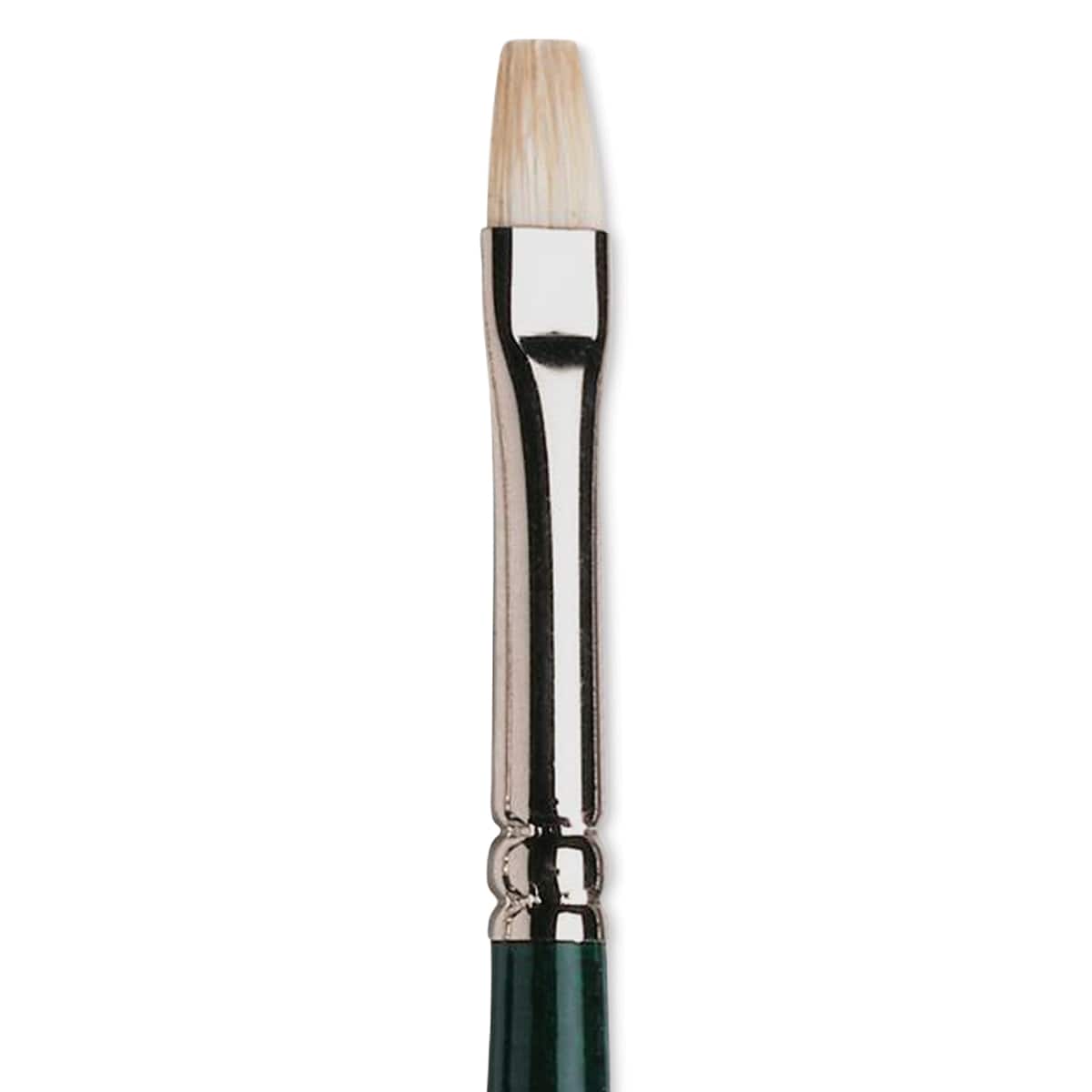 Winsor & Newton Winton Hog Bristle Brush - Bright, Long Handle, Size 2