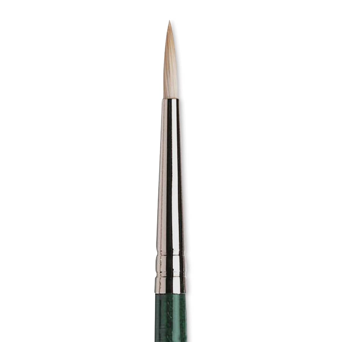 Winsor & Newton Winton Hog Bristle Brush - Round, Long Handle, Size 2
