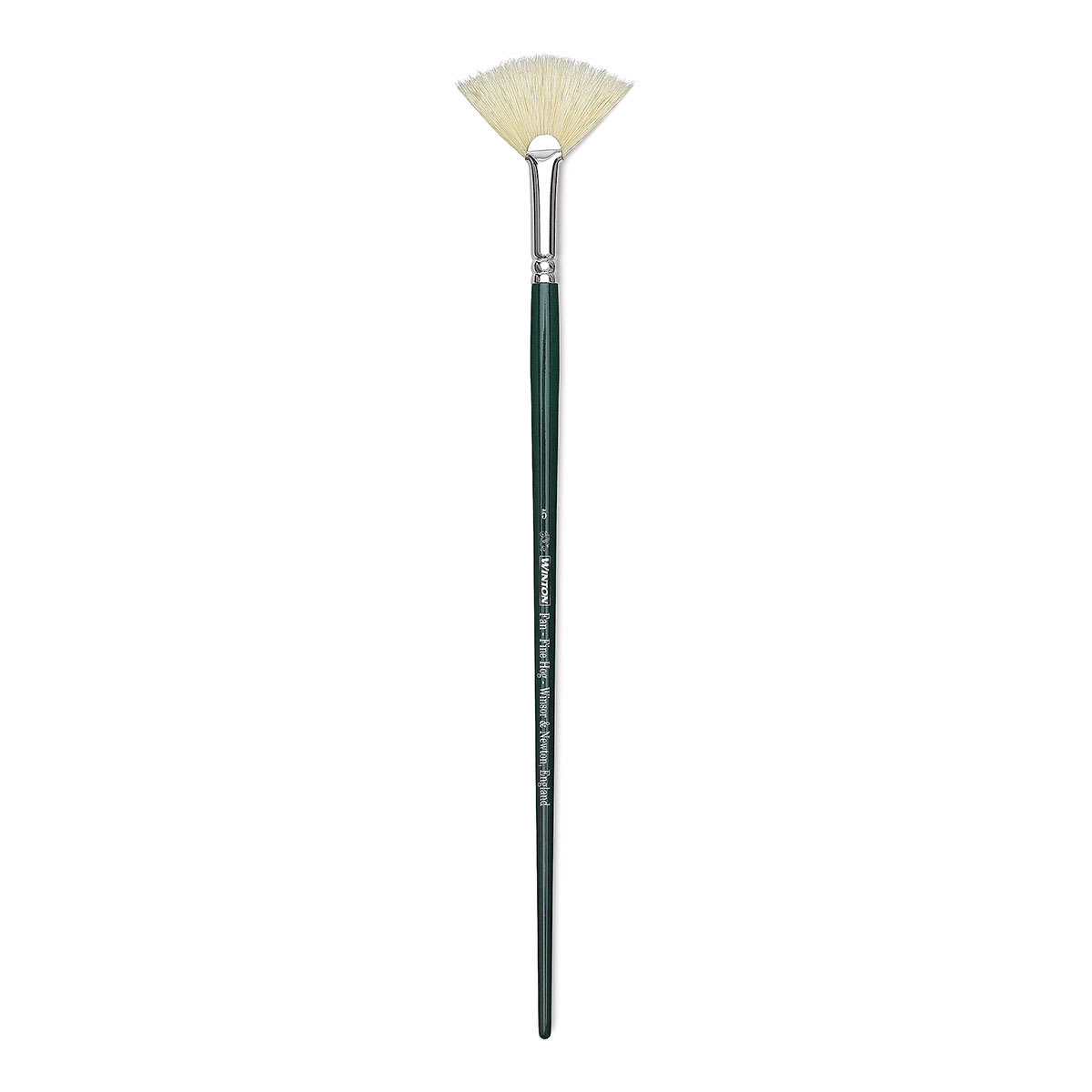 Winsor & Newton Winton Hog Bristle Brush - Fan, Long Handle, Size 5