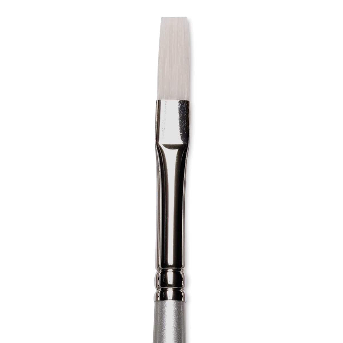 Winsor & Newton Artisan Brush - Flat, Long Handle, Size 4
