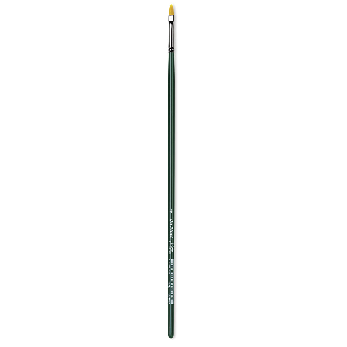 Da Vinci Nova Brush - Filbert, Long Handle, Size 4