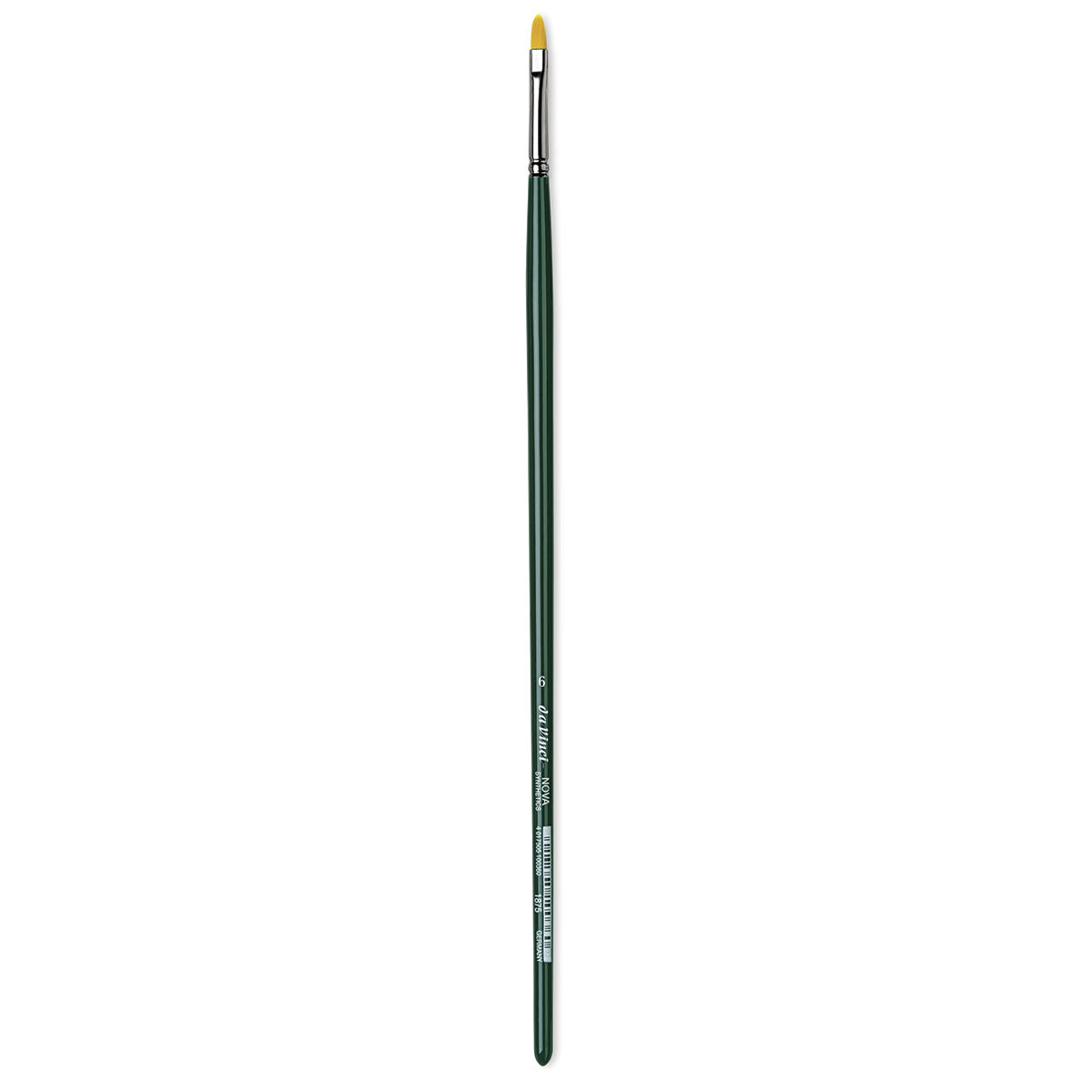 Da Vinci Nova Brush - Filbert, Long Handle, Size 6