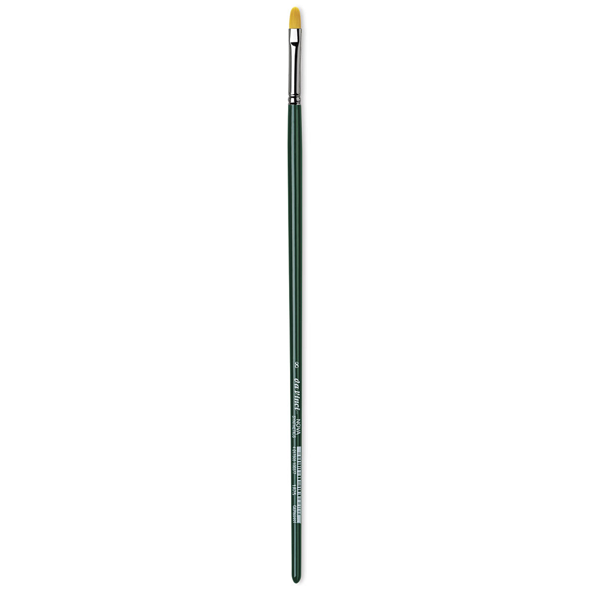 Da Vinci Nova Brush - Filbert, Long Handle, Size 8