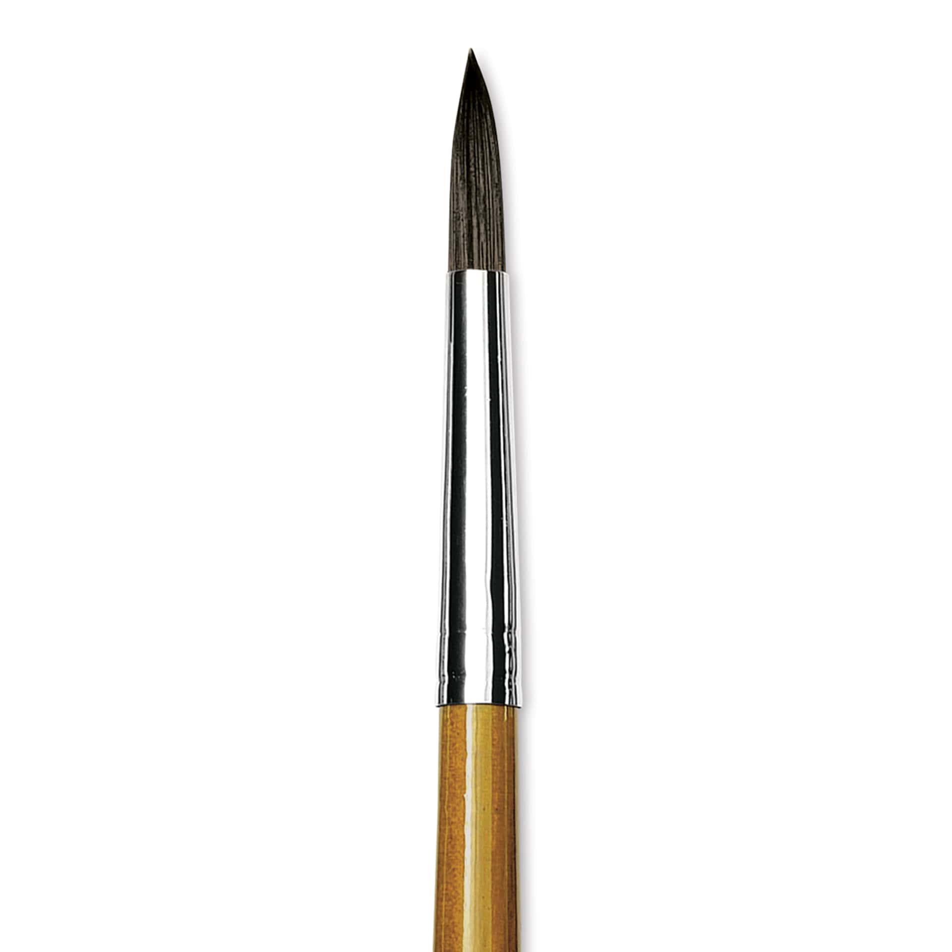 Isabey Isacryl Brush - Round, Long Handle, Size 4