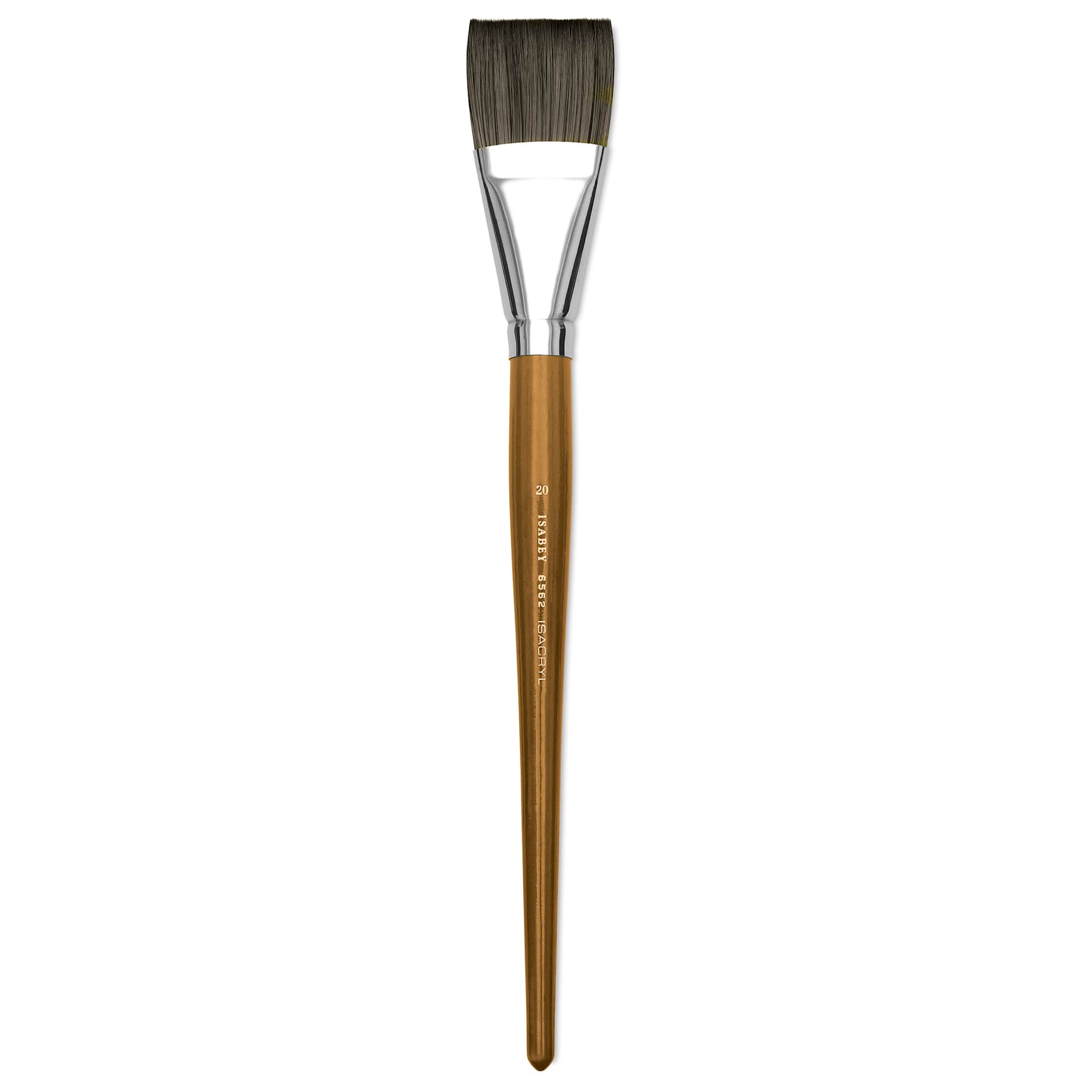 Isabey Isacryl Brush - Bright, Long Handle, Size 20