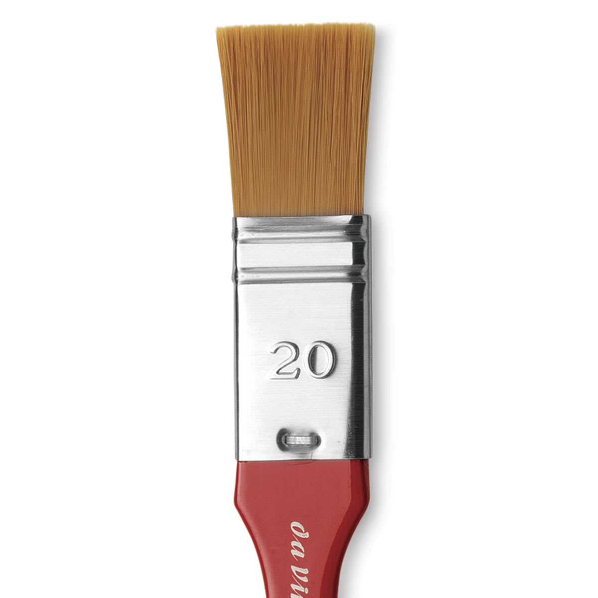 Da Vinci Cosmotop Spin Brush - Mottler, Short Handle, Size 20 close up