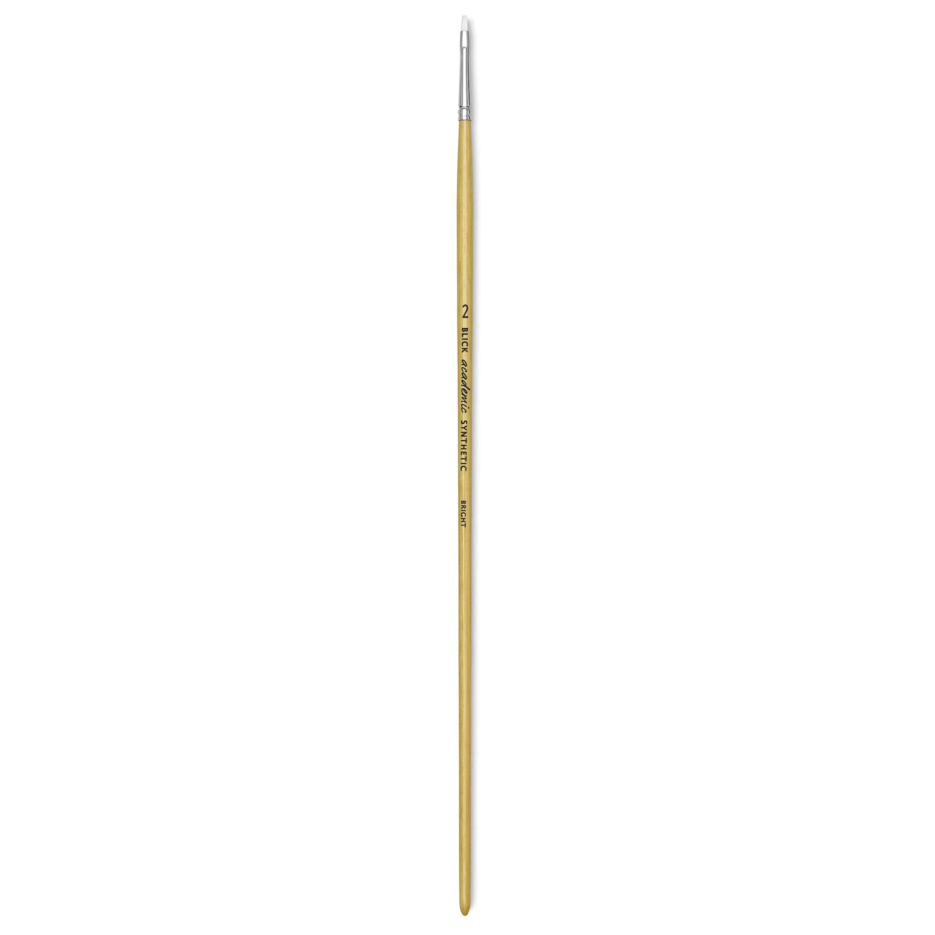 Blick Academic White Synthetic Brush - Bright, Size 2