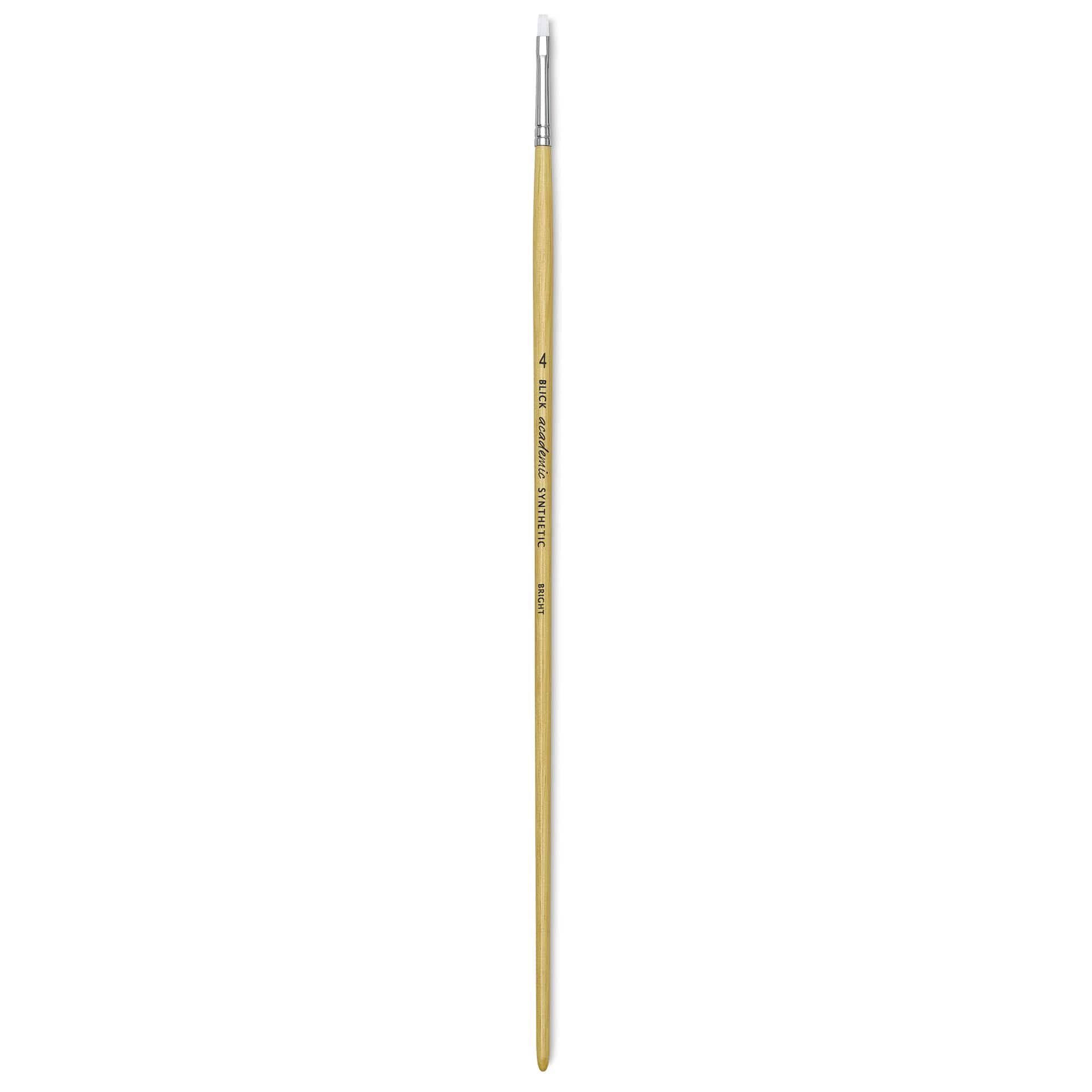 Blick Academic White Synthetic Brush - Bright, Size 4