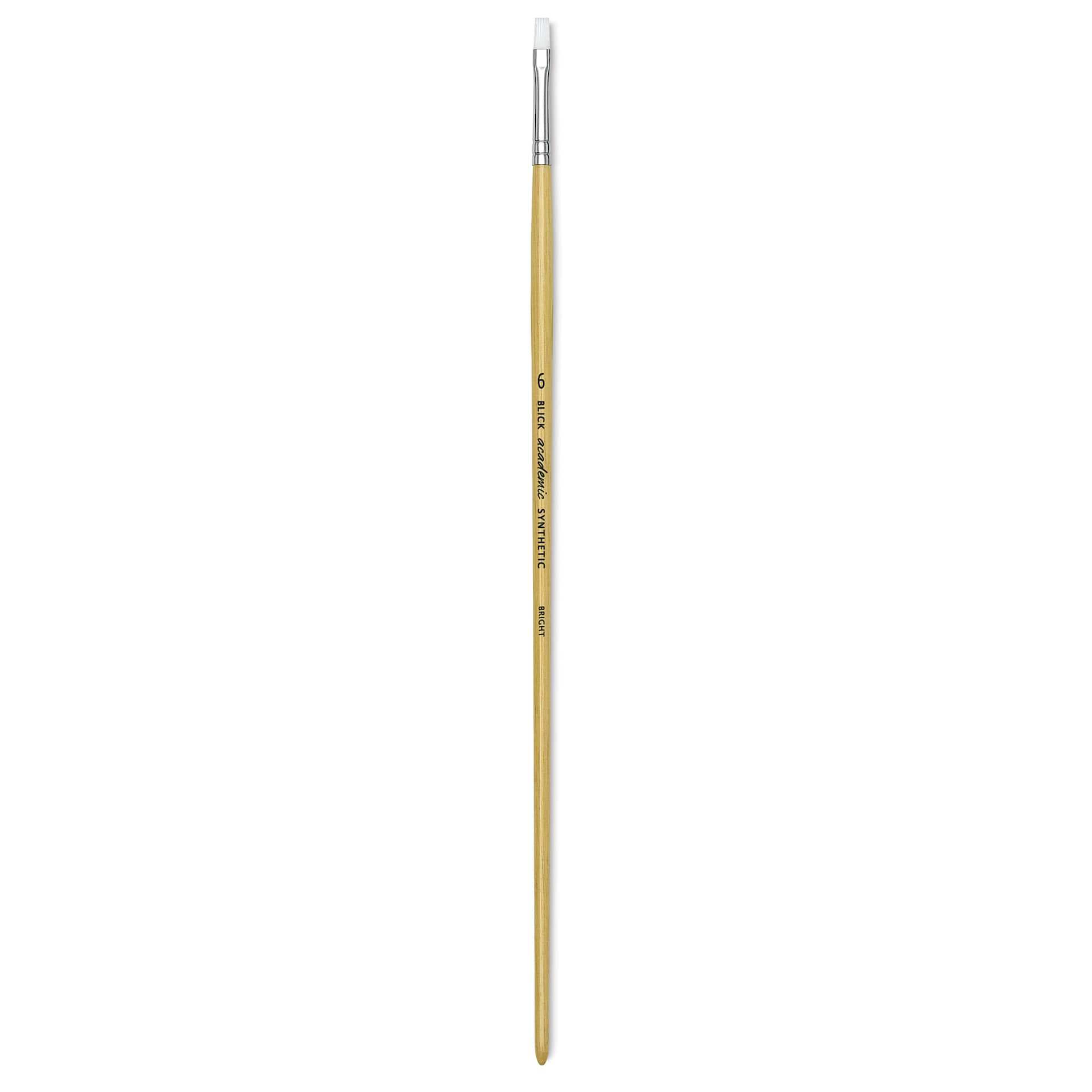 Blick Academic White Synthetic Brush - Bright, Size 6