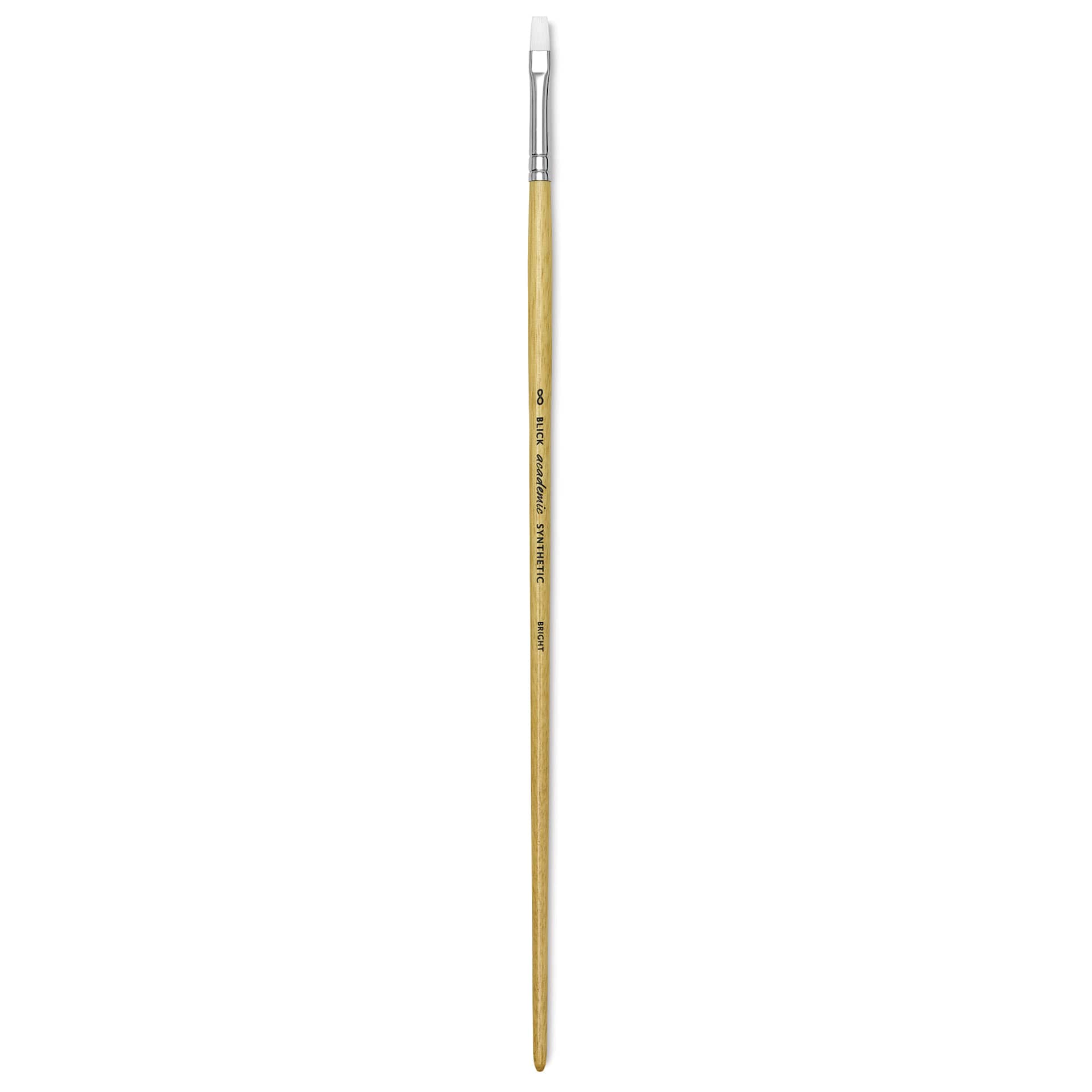 Blick Academic White Synthetic Brush - Bright, Size 8