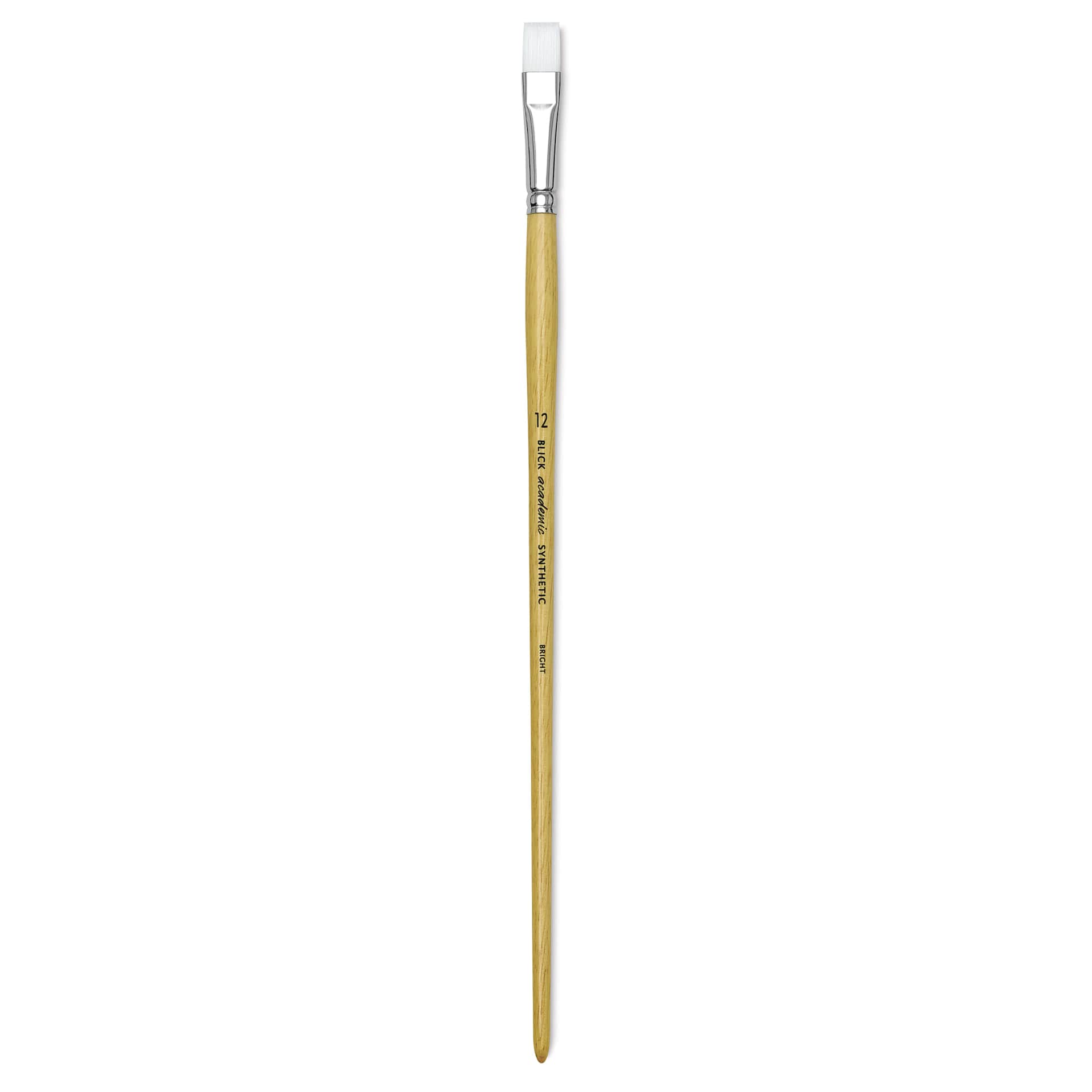 Blick Academic White Synthetic Brush - Bright, Size 12