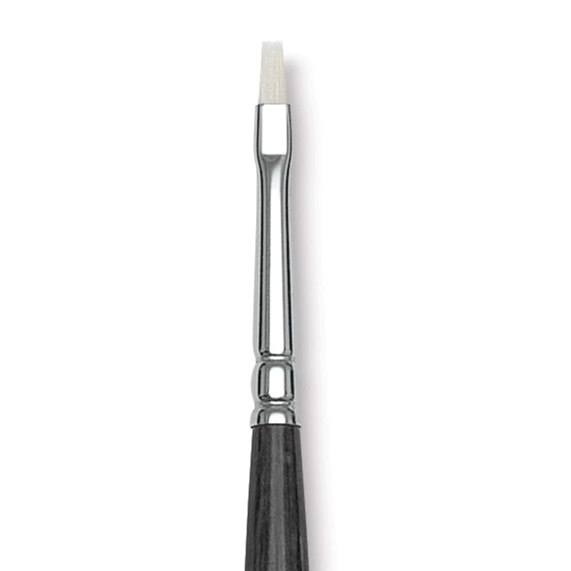 Blick Studio Synthetic Brush - Bright, Long Handle, Size 2, close-up