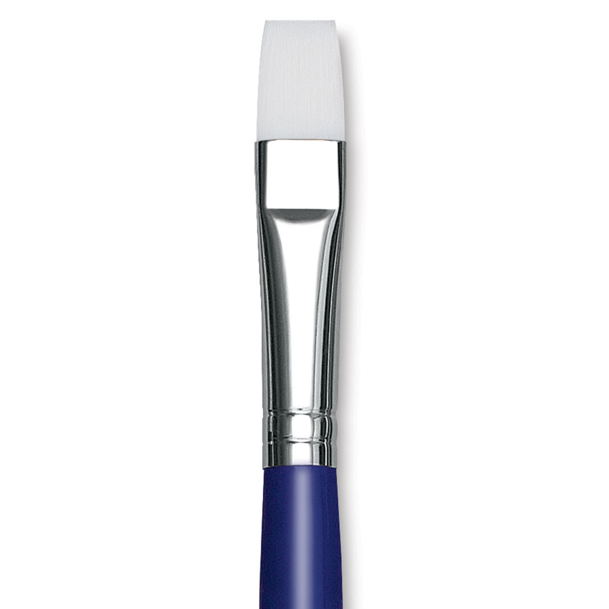 Blick Scholastic Wonder White Brush - Bright, Long Handle, Size 14 close up
