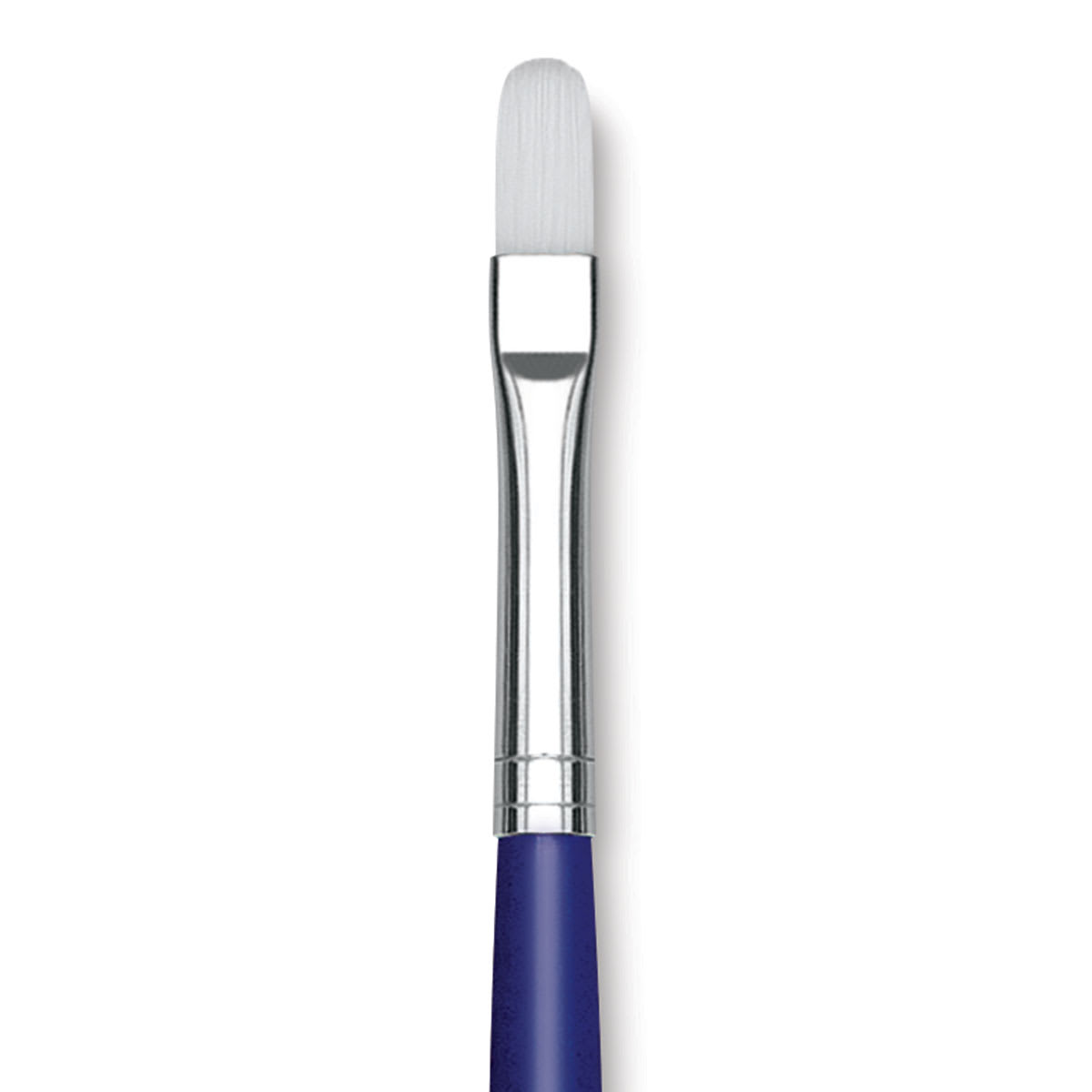 Blick Scholastic Wonder White Brush - Filbert, Long Handle, Size 8 close up