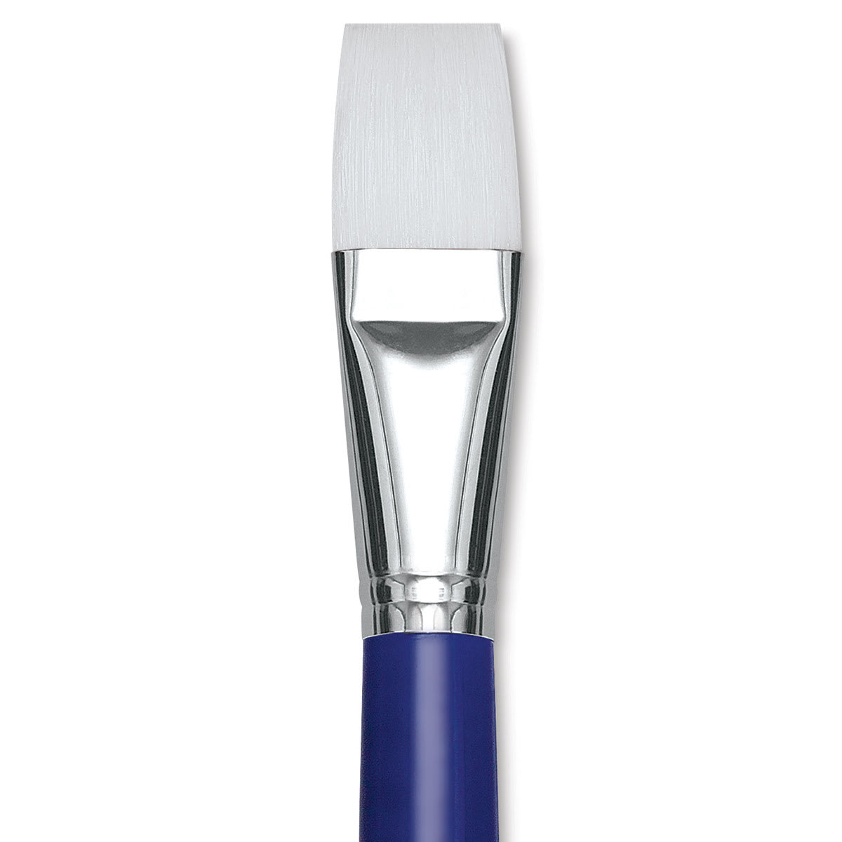 Blick Scholastic Wonder White Brush - Flat, Long Handle, Size 24 close up