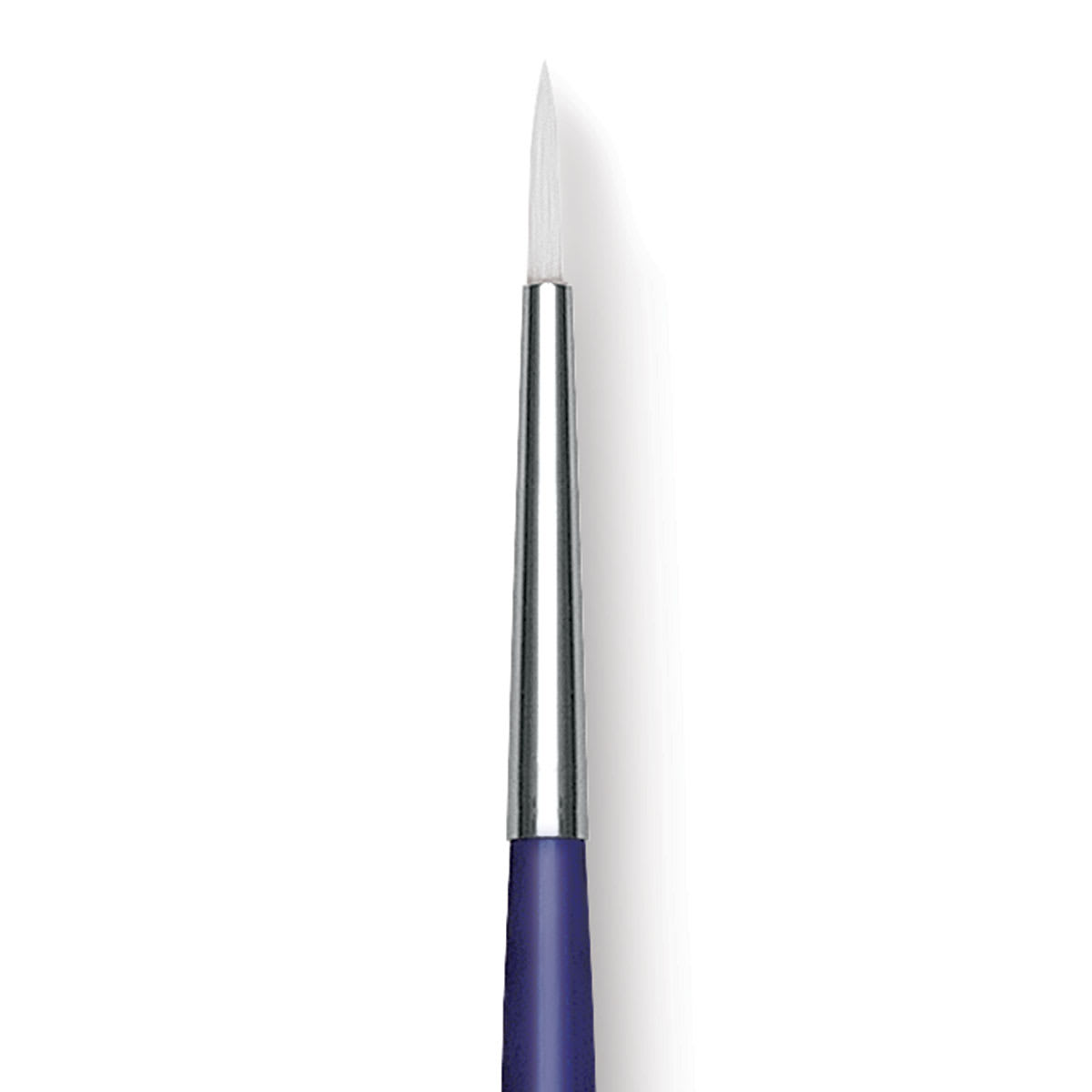 Blick Scholastic Wonder White Brush - Round, Long Handle, Size 2 close up
