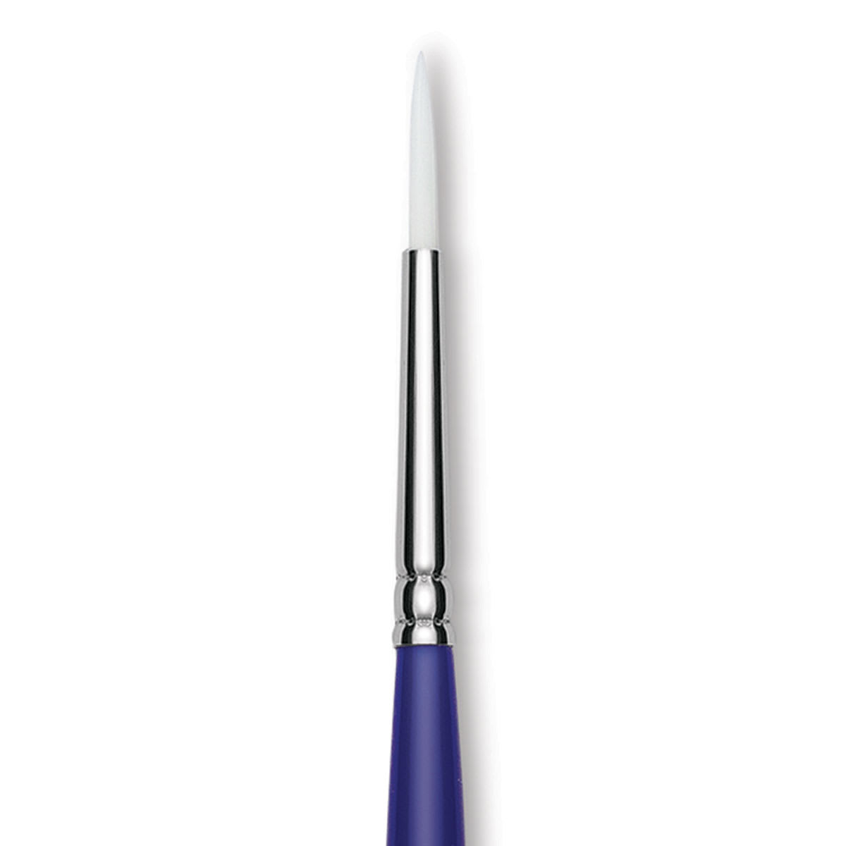 Blick Scholastic Wonder White Brush - Round, Long Handle, Size 4 close up