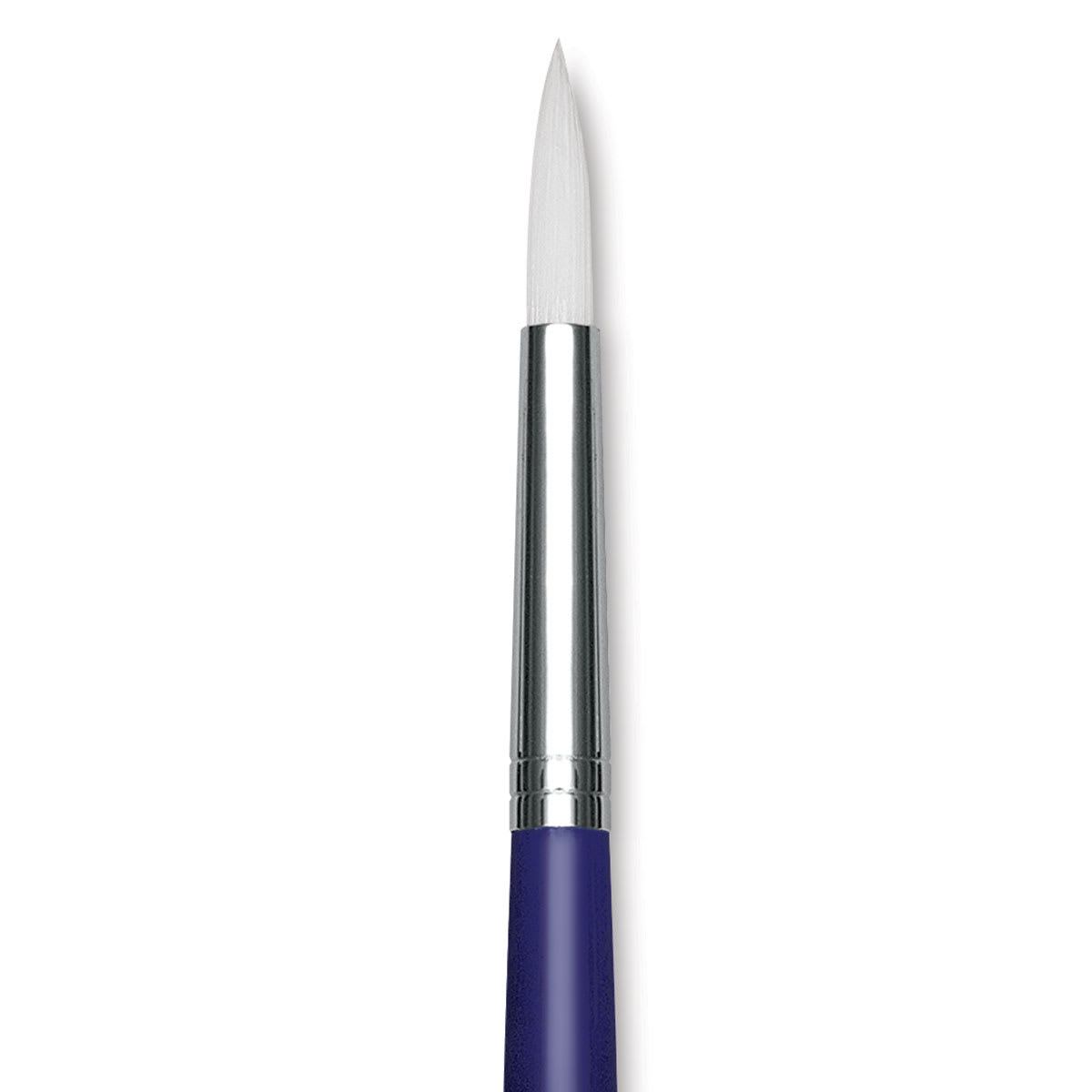 Blick Scholastic Wonder White Brush - Round, Long Handle, Size 10 close up
