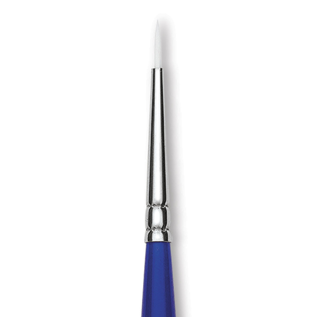 Blick Scholastic Wonder White Brush - Round, Long Handle, 2/0 close up