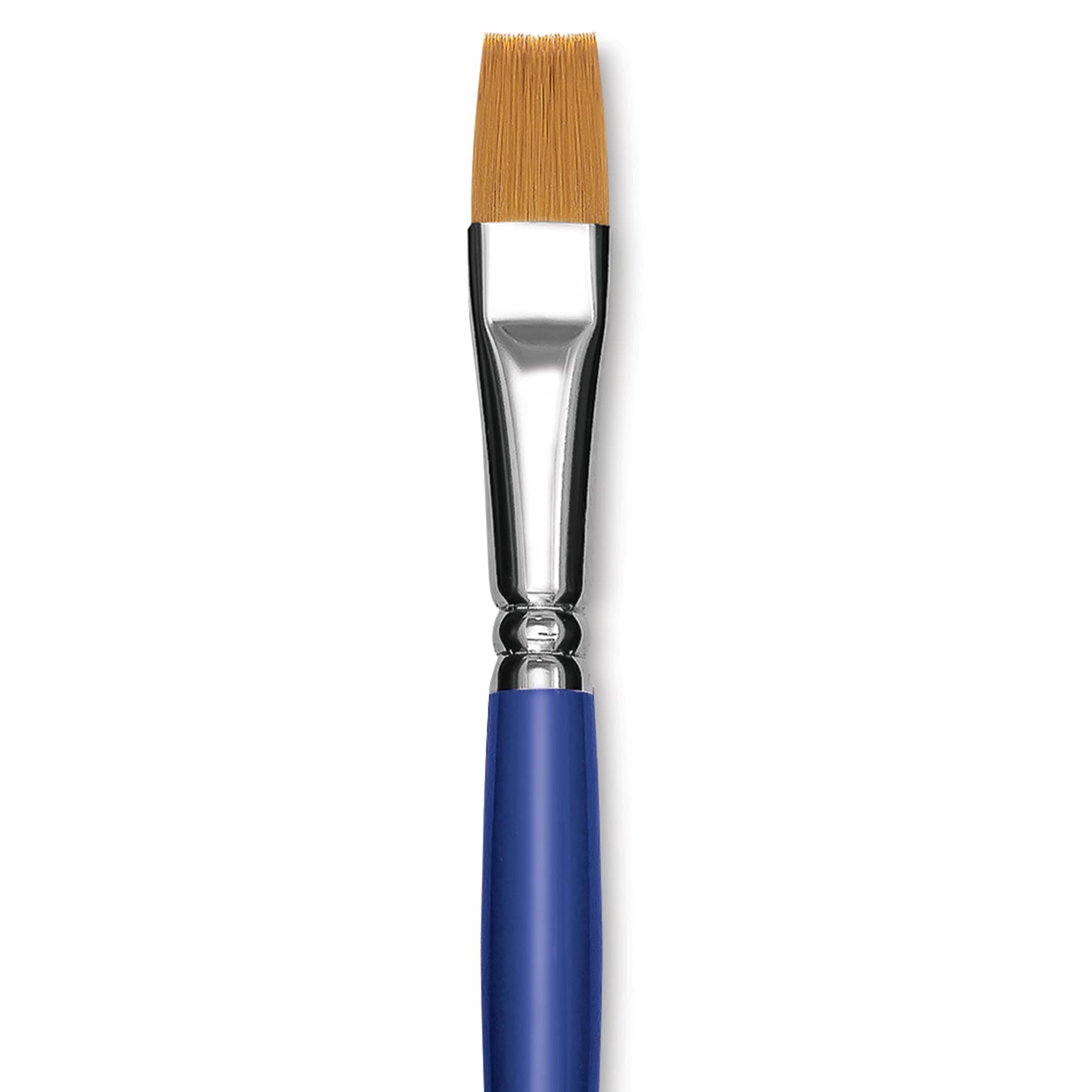 Blick Scholastic Golden Taklon Brush - Bright, Long Handle, Size 12