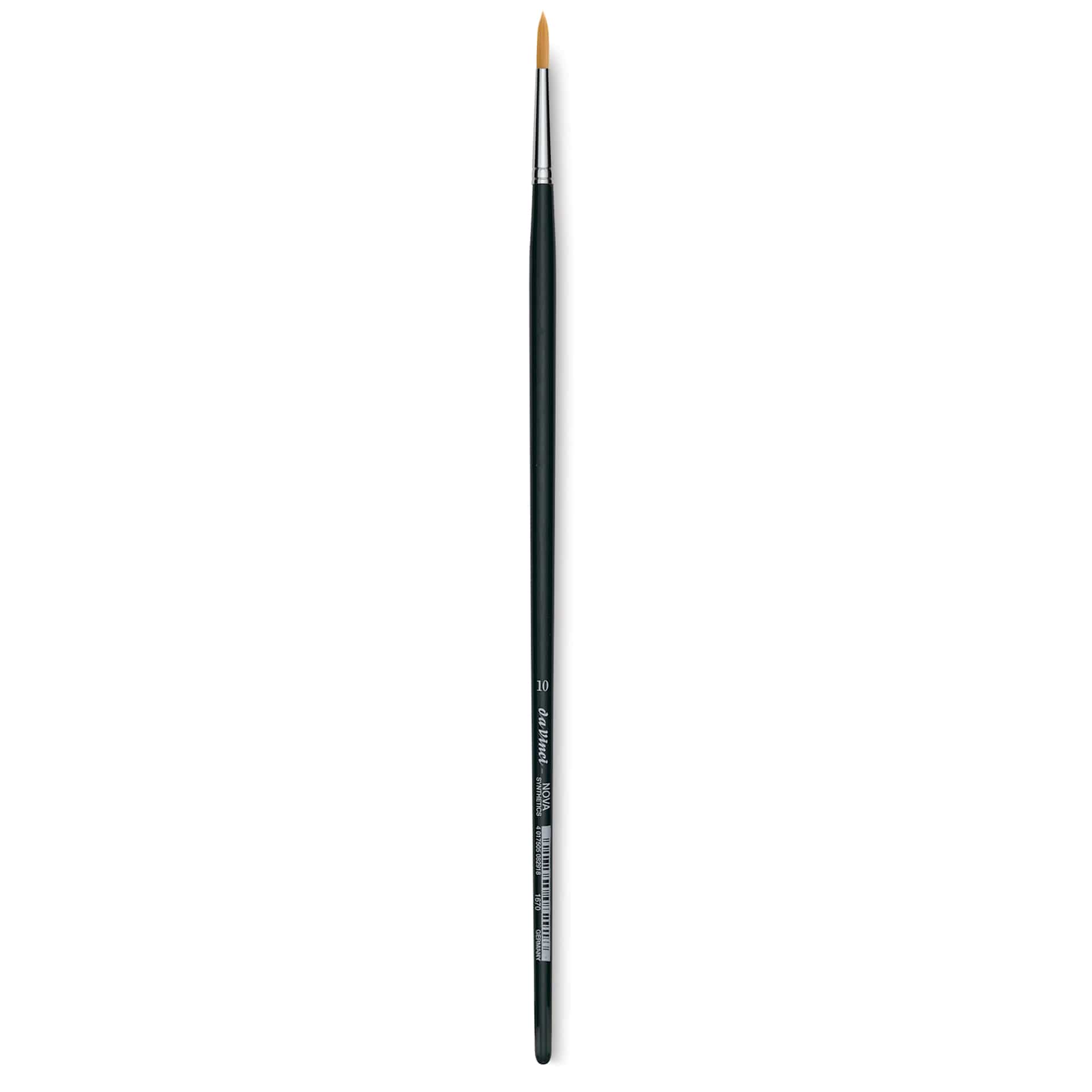 Da Vinci Nova Brush - Round, Long Handle, Size 10