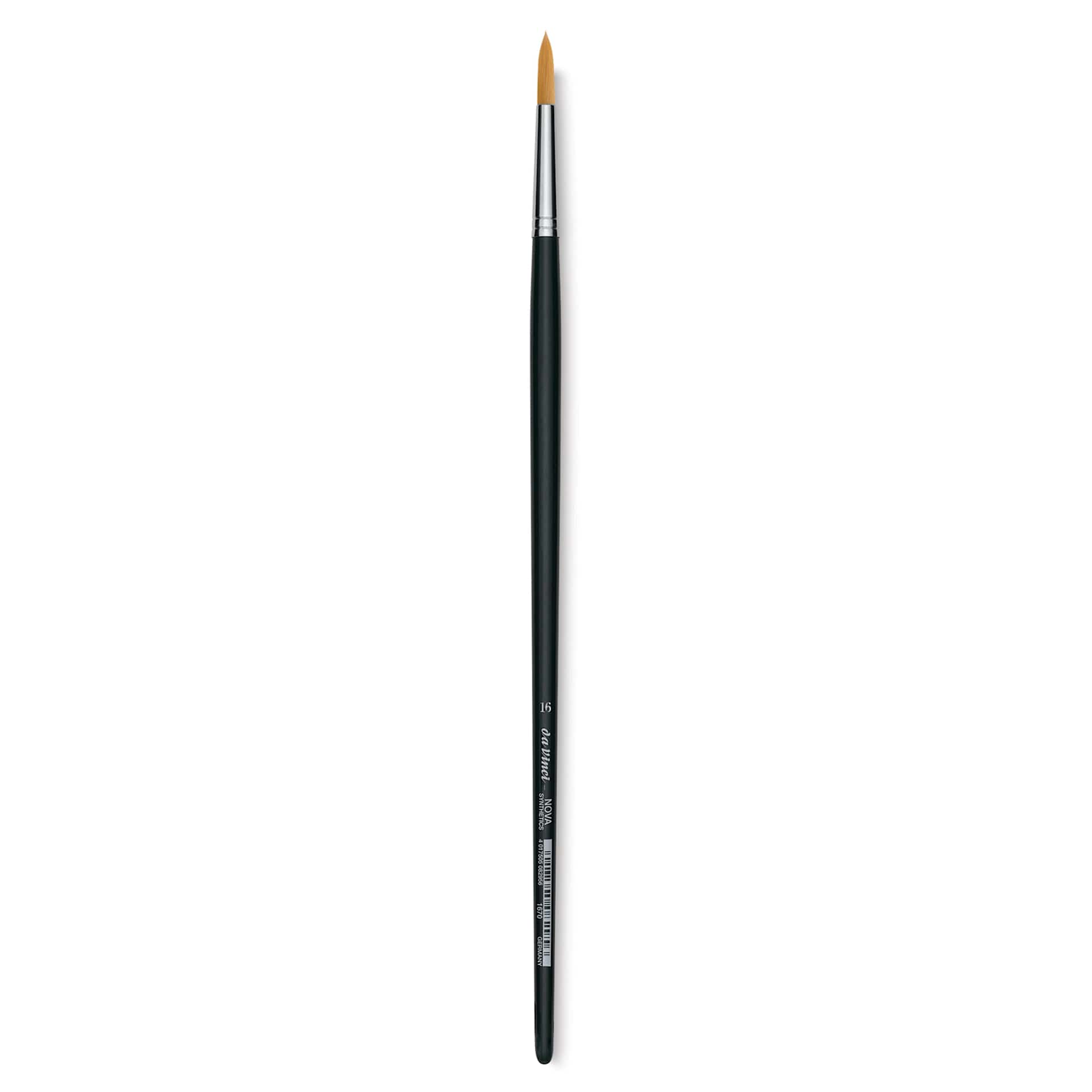 Da Vinci Nova Brush - Round, Long Handle, Size 16