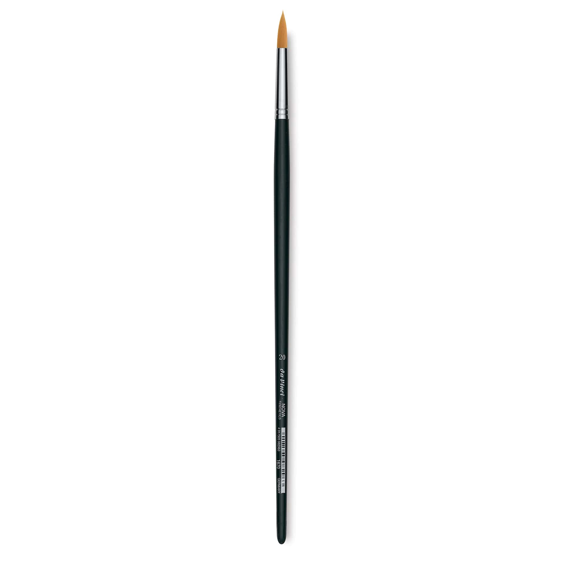 Da Vinci Nova Brush - Round, Long Handle, Size 20