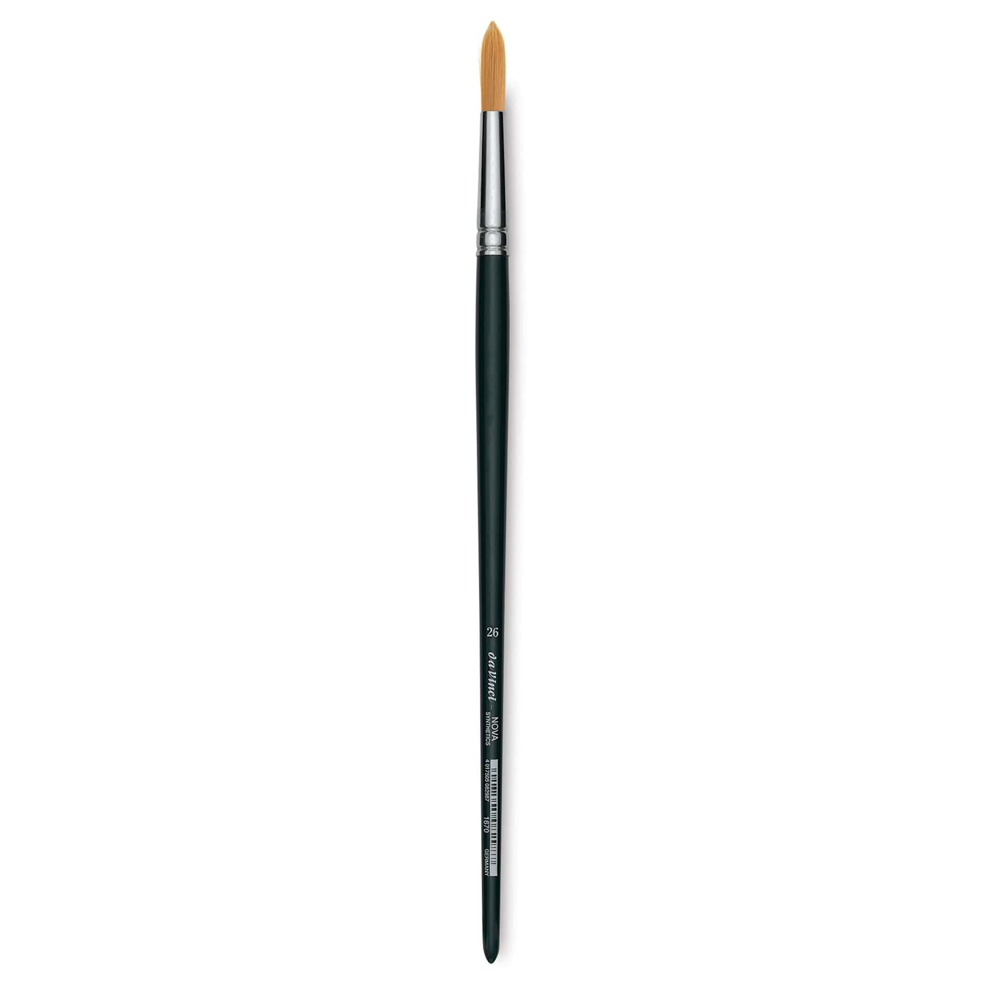 Da Vinci Nova Brush - Round, Long Handle, Size 26