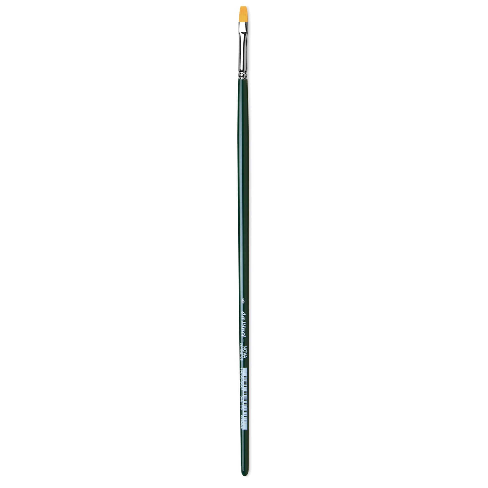 Da Vinci Nova Brush - Bright, Long Handle, Size 6