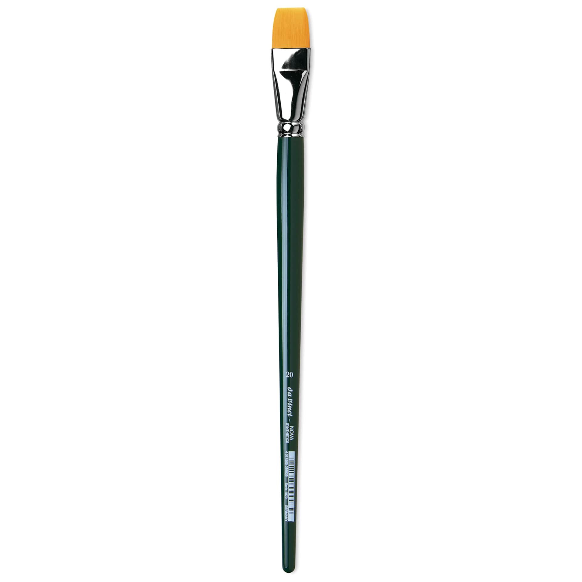 Da Vinci Nova Brush - Bright, Long Handle, Size 20