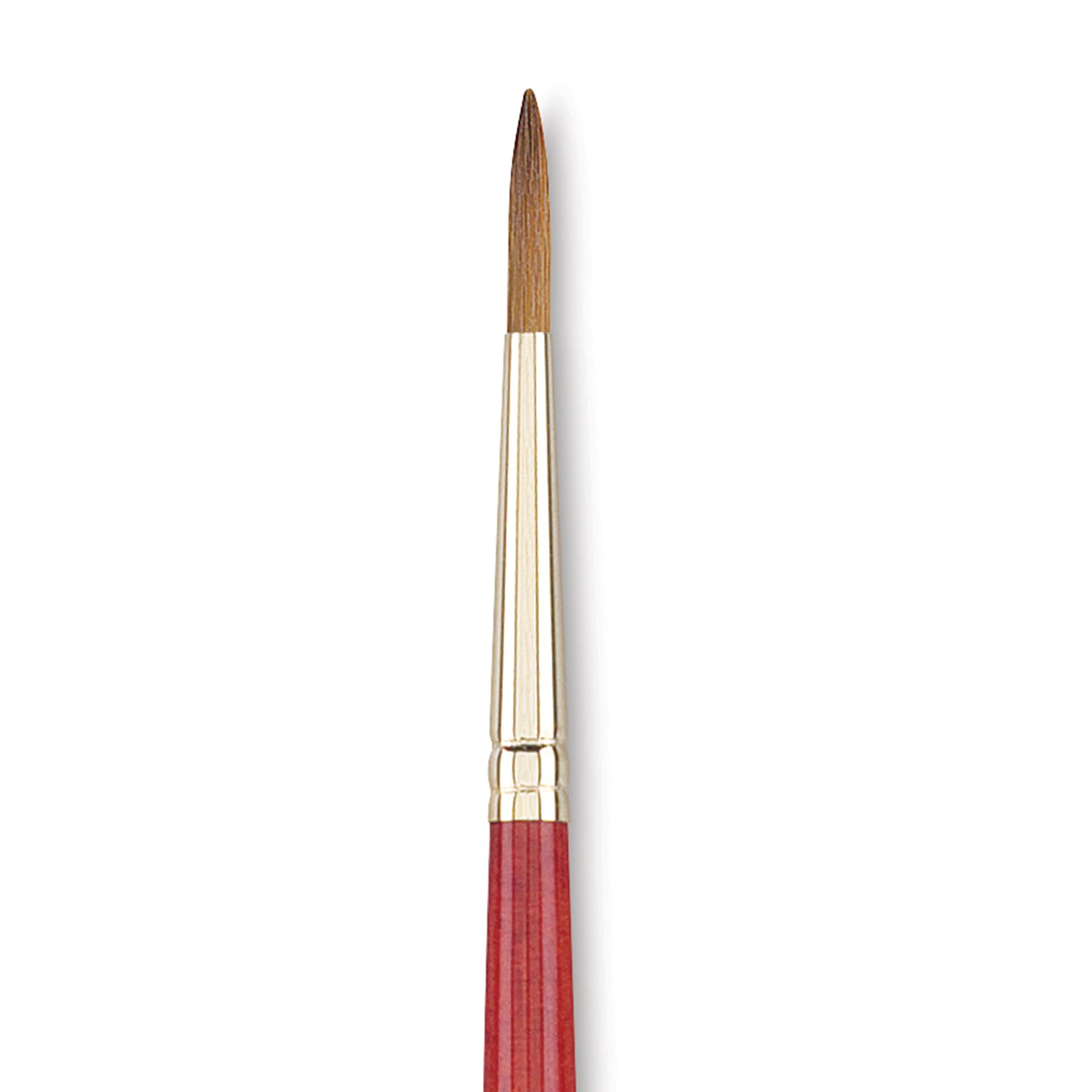 Princeton Synthetic Sable Brush - Round, Long Handle, Size 10
