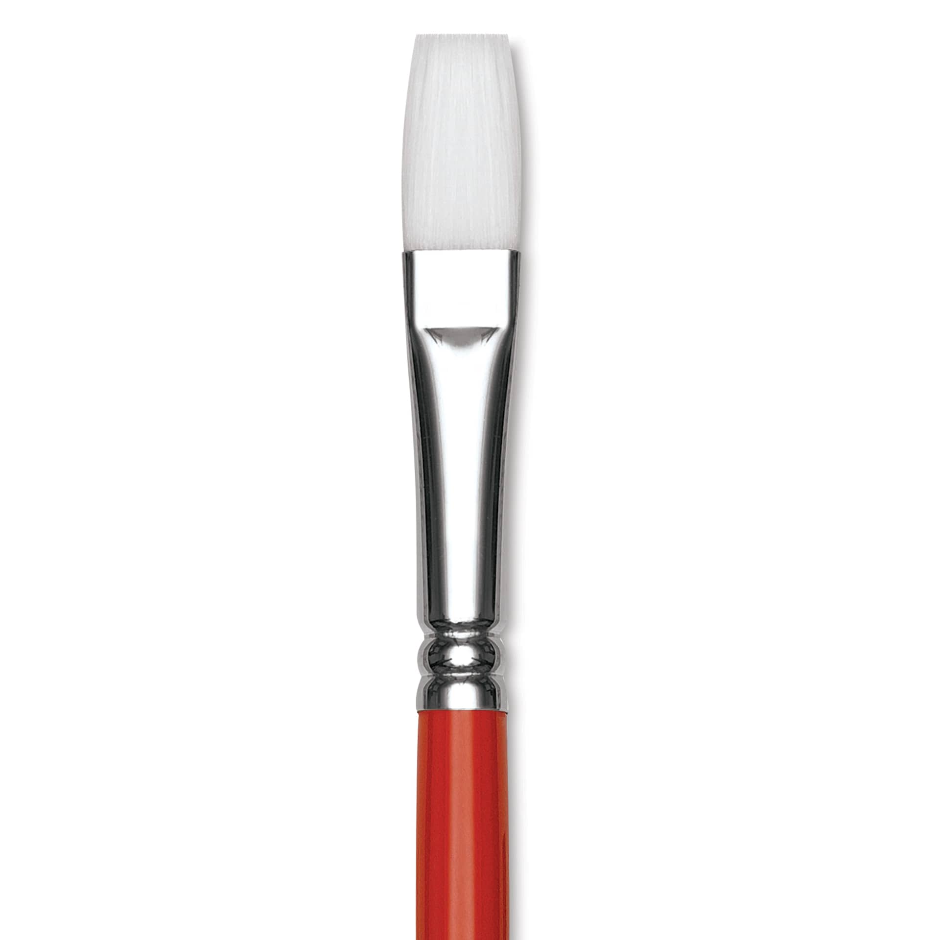 Winsor & Newton University Brush - Flat, Long Handle, Size 8