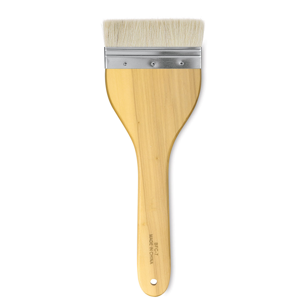 Yasutomo Hake Brush - Flat, Wood Handle, 4-5/8"