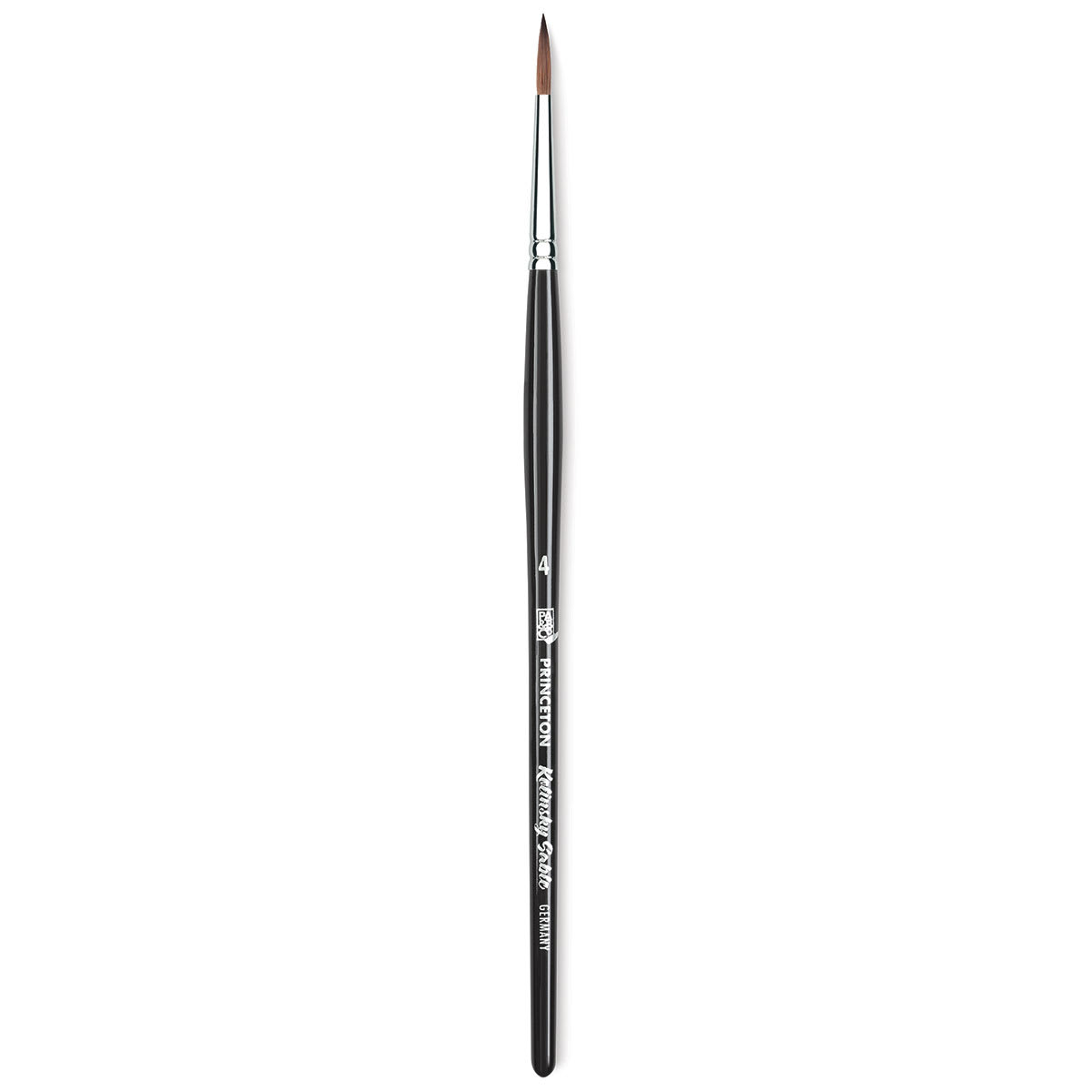 Princeton Series 7050 Kolinsky Sable Round - Size 4, Short Handle