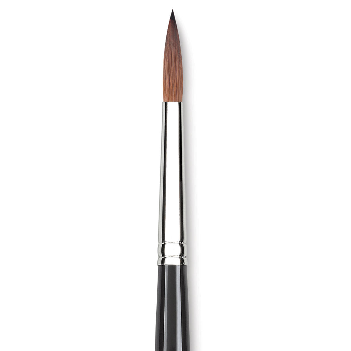 Princeton Series 7050 Kolinsky Sable Round - Size 8, Short Handle close up