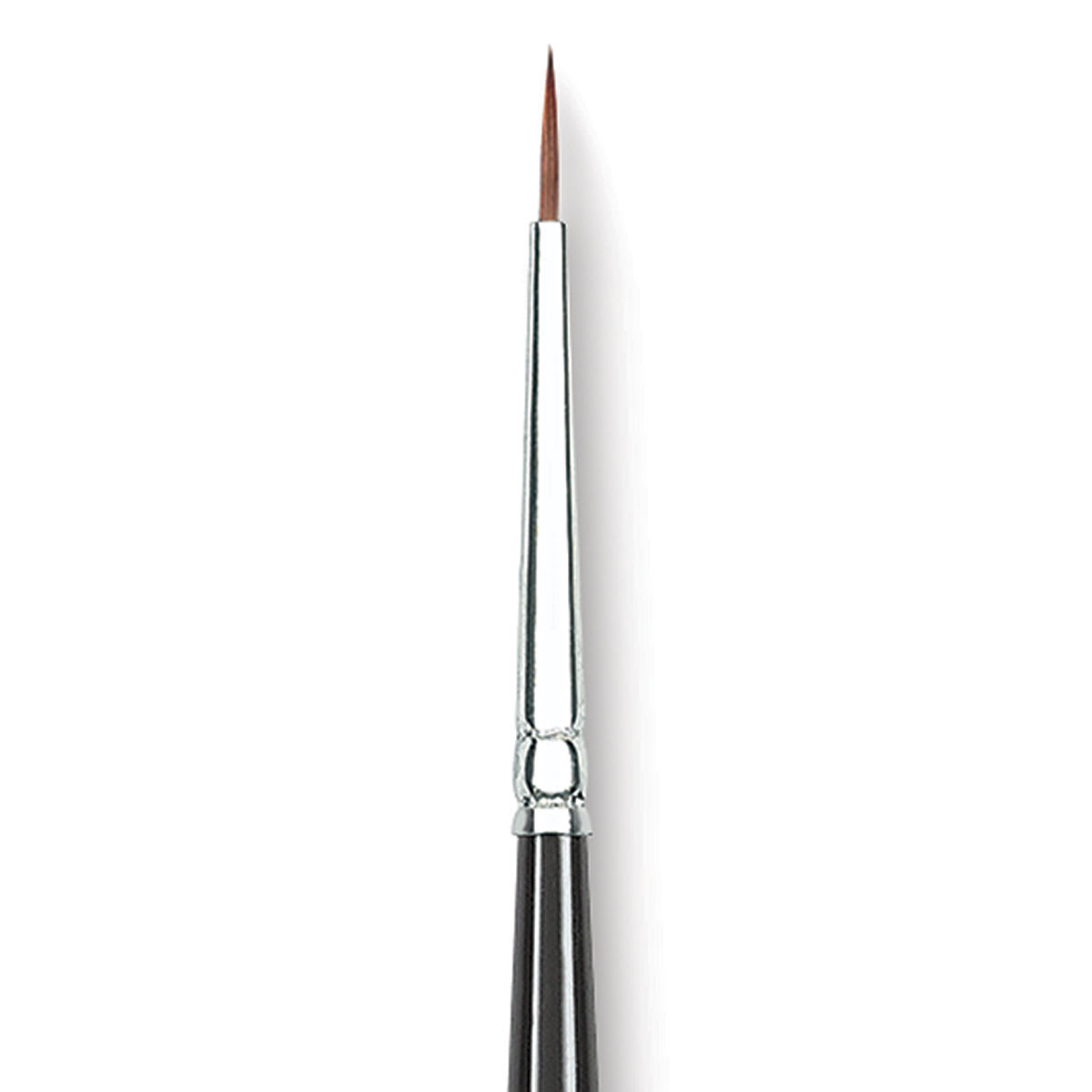 Princeton Series 7050 Kolinsky Sable Round - Size 2/0, Short Handle close up