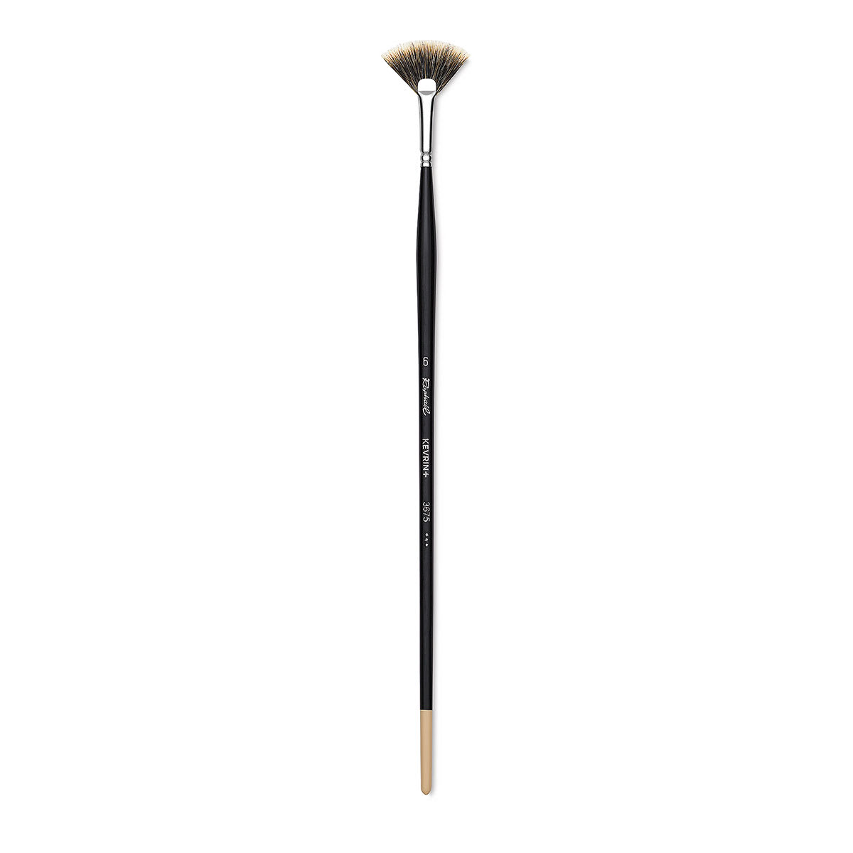Raphaël Kevrin+ Brush - Fan, Long Handle, Size 6