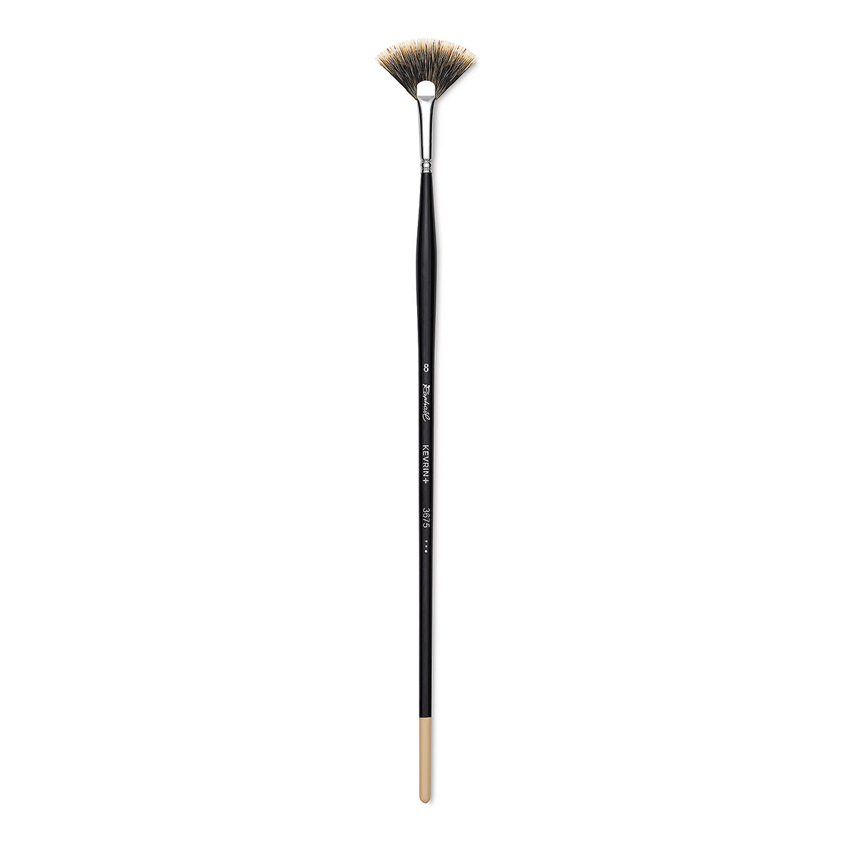 Raphaël Kevrin+ Brush - Fan, Long Handle, Size 8