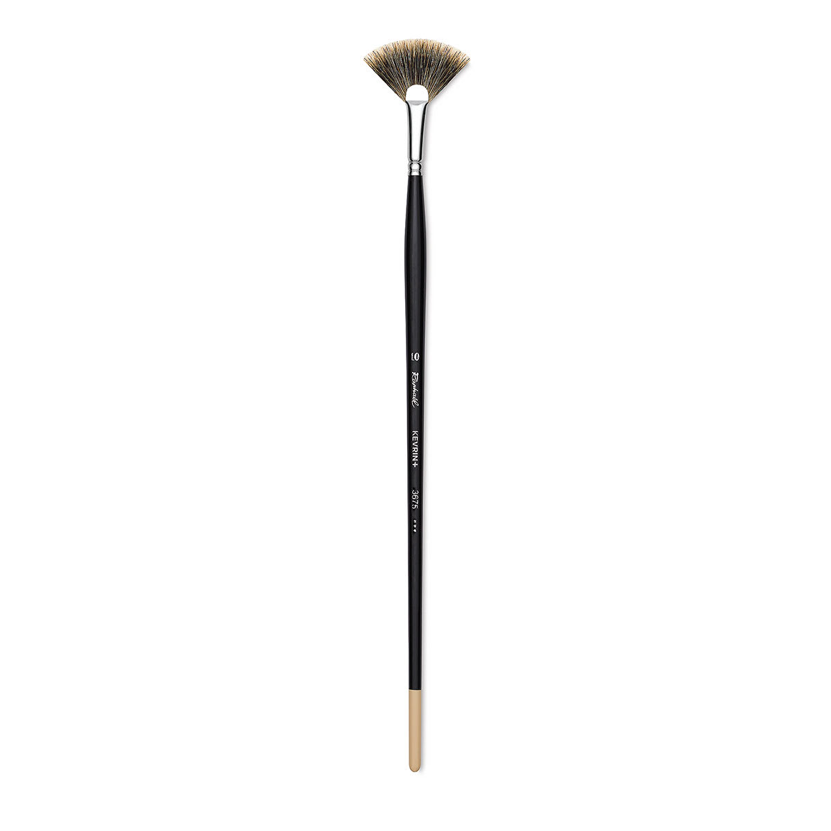 Raphaël Kevrin+ Brush - Fan, Long Handle, Size 10