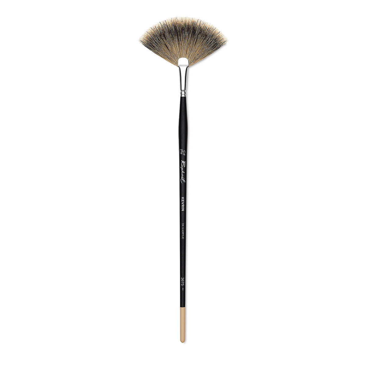 Raphaël Kevrin+ Brush - Fan, Long Handle, Size 12
