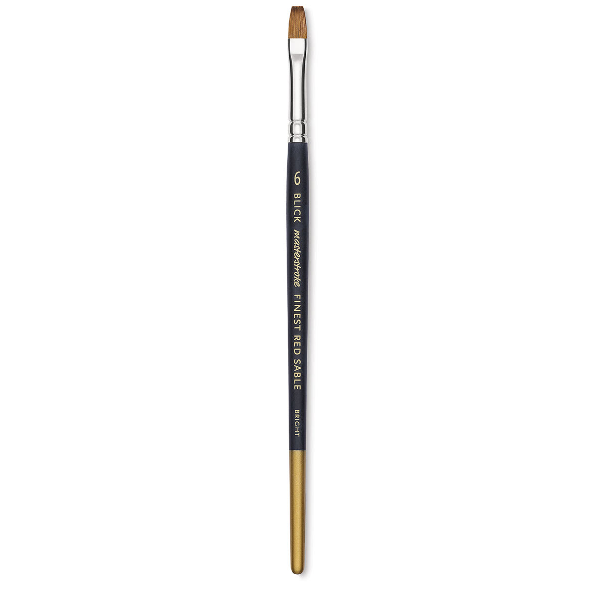 Blick Masterstroke Finest Red Sable Brush - Bright, Size 6, Short Handle
