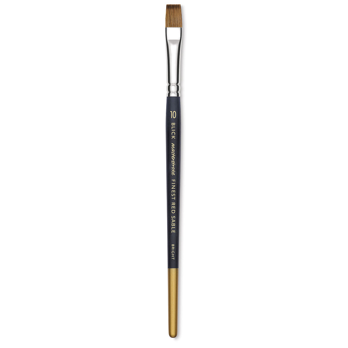 Blick Masterstroke Finest Red Sable Brush - Bright, Size 10, Short Handle
