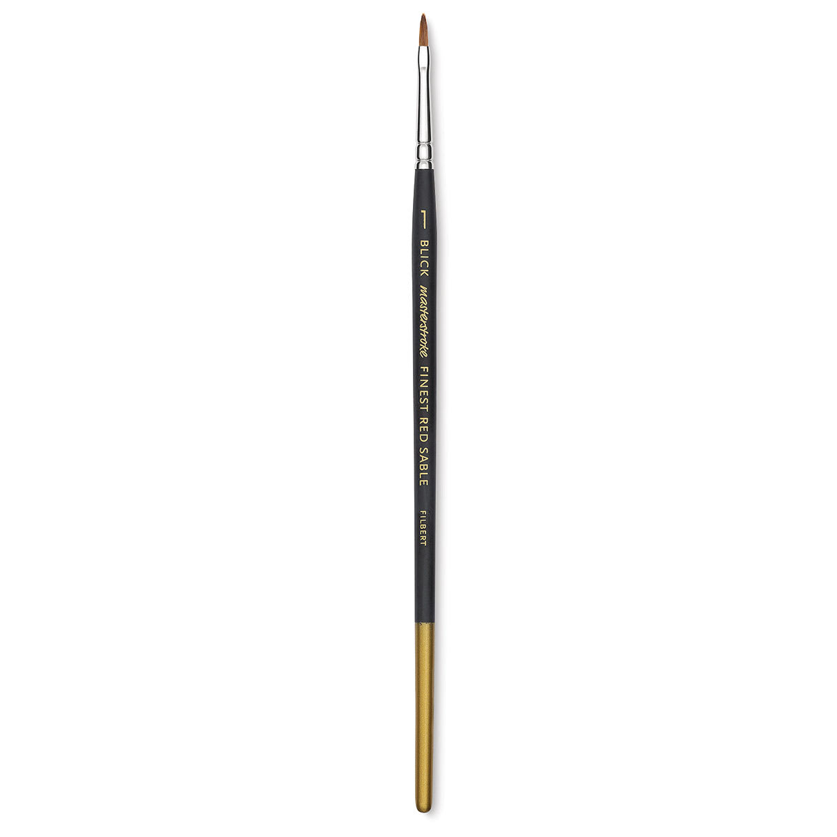 Blick Masterstroke Finest Red Sable Brush - Filbert, Size 1, Short Handle