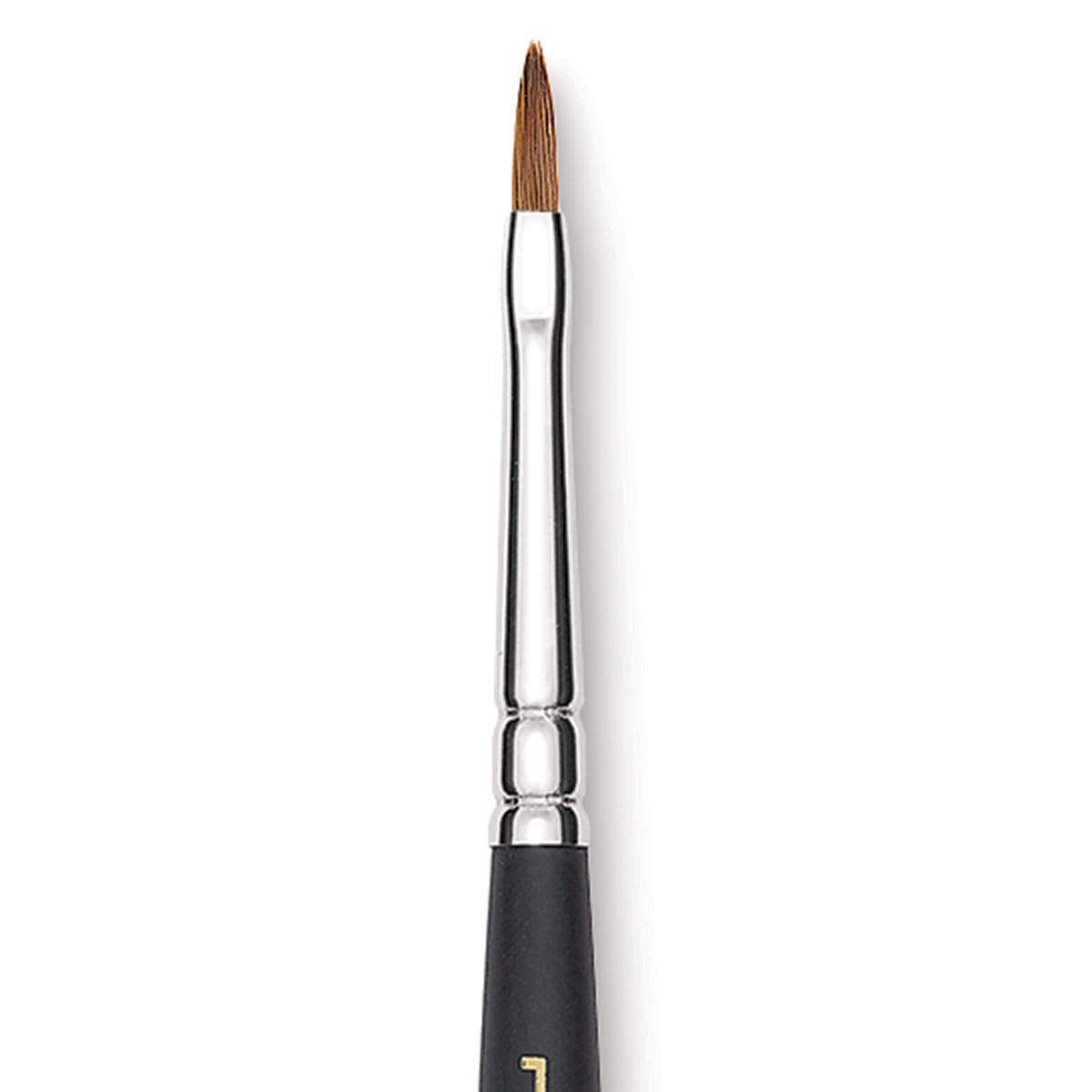 Blick Masterstroke Finest Red Sable Brush - Filbert, Size 1, Short Handle close-up