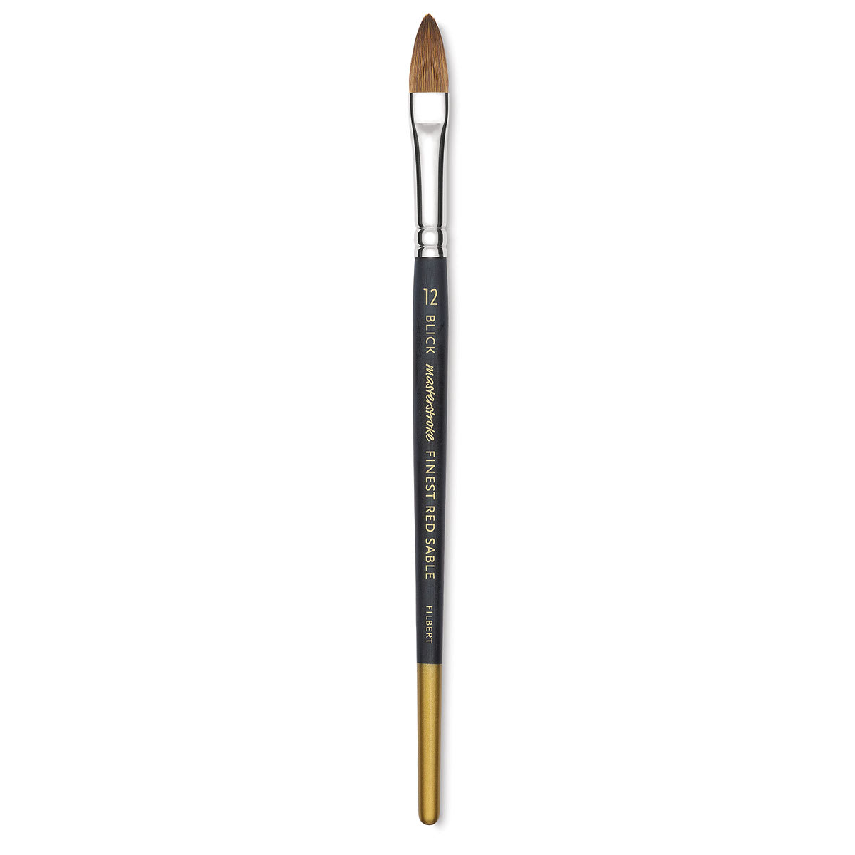 Blick Masterstroke Finest Red Sable Brush - Filbert, Size 12, Short Handle