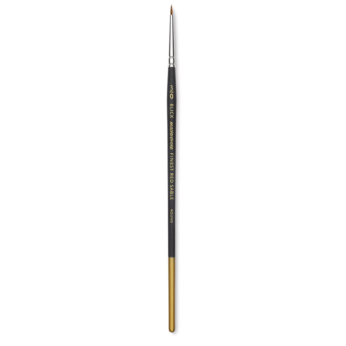 Blick Masterstroke Finest Red Sable Brush - Round, Size 3/0, Short Handle